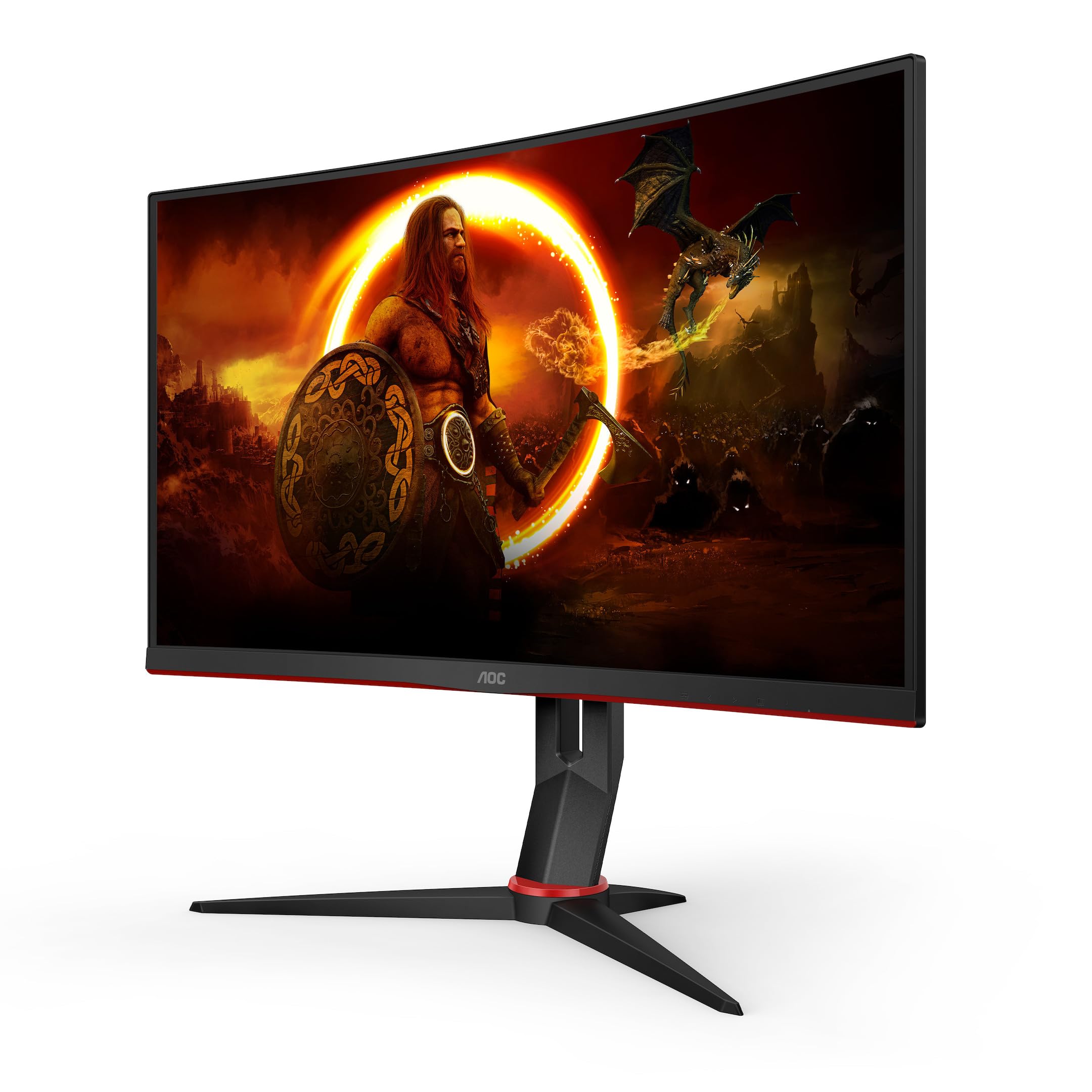 AOC Gaming C32G2ZE - 32 Zoll FHD Curved Monitor, 240 Hz, 1ms, FreeSync Premium 🎮🖥️ Angebot bei HelloDeals
