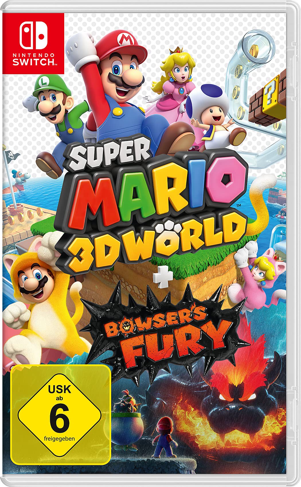 🎮 Super Mario 3D World + Bowser's Fury 🐢🔥 [Nintendo Switch] Angebot! Angebot bei HelloDeals