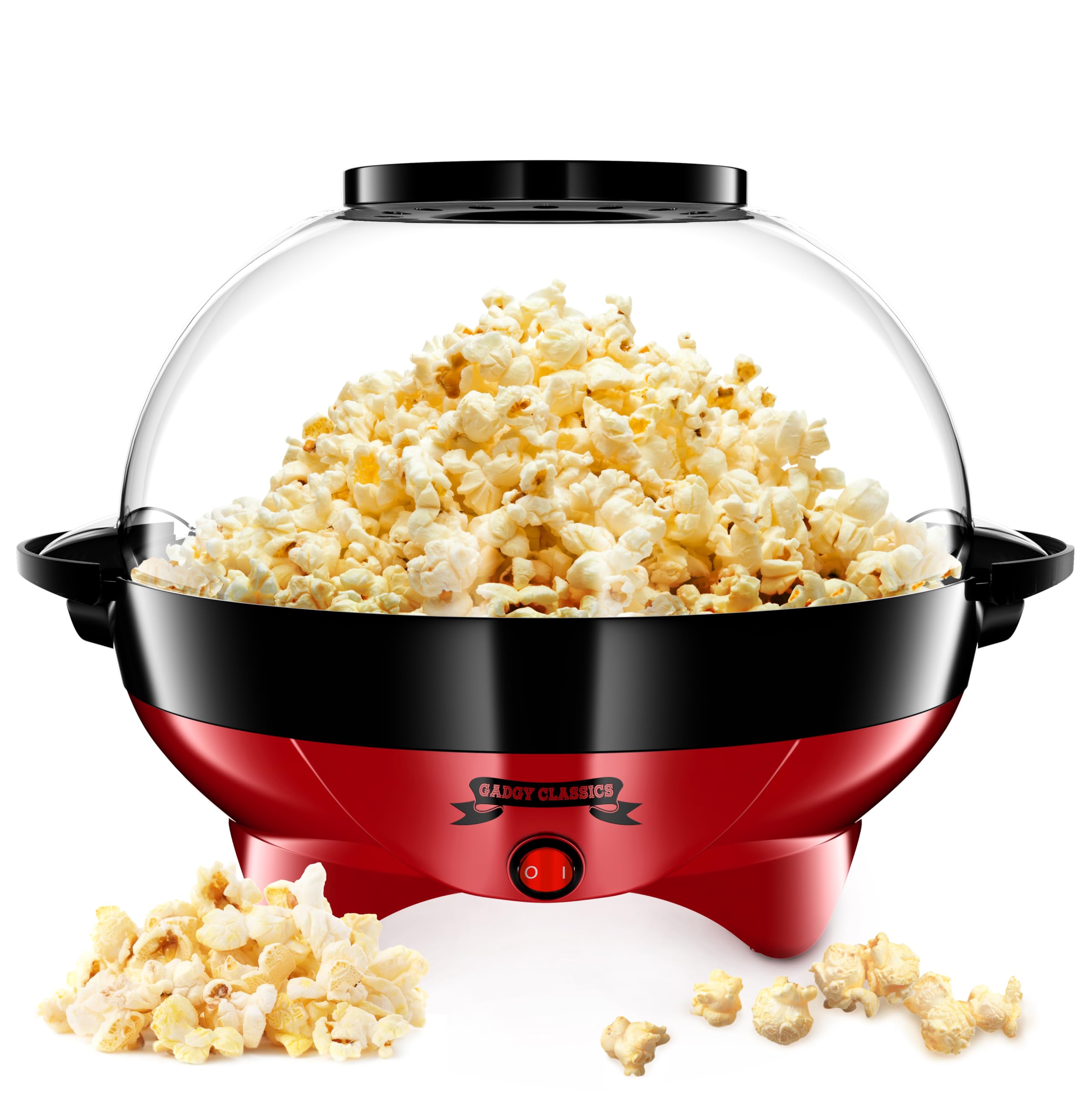 Gadgy Popcorn Maschine groß 🍿 Retro Popcorn Maker 5 L Angebot bei HelloDeals