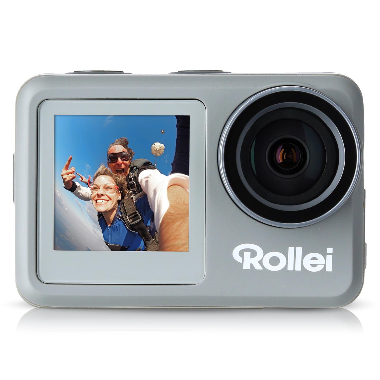 Rollei Action-Cam 9s Plus I 4K 60fps Unterwasserkamera mit Selfie-Display 📷🌊 Angebot bei HelloDeals