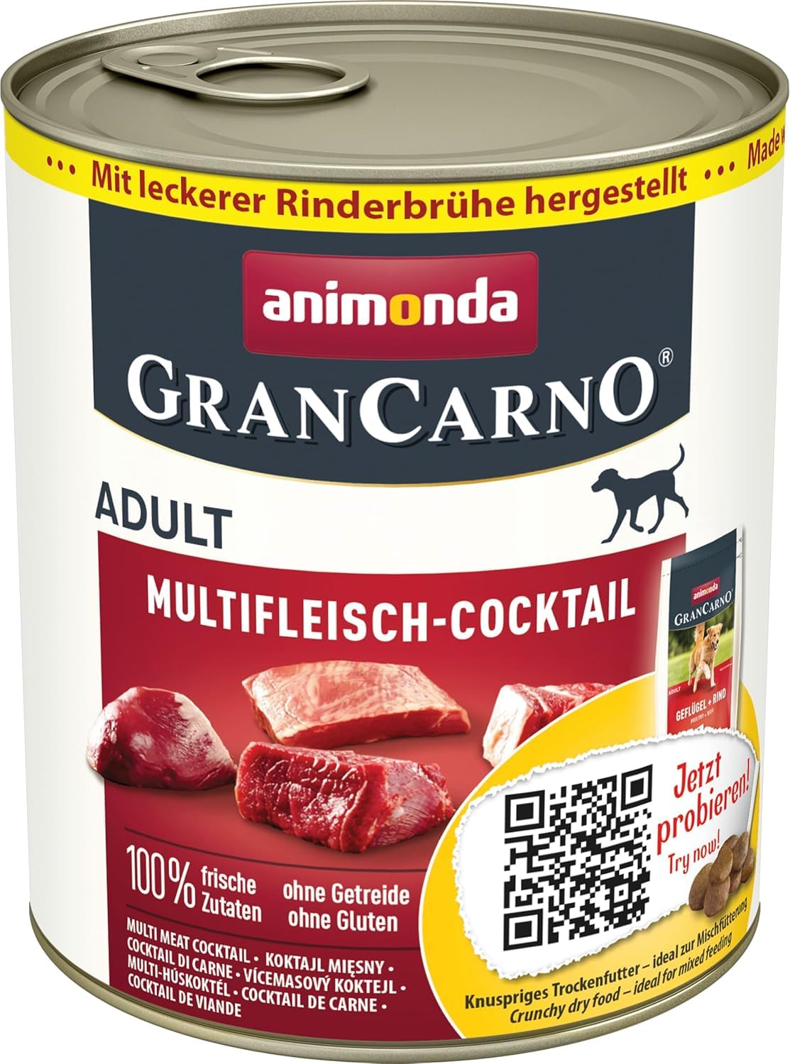 🐶🍖 Animonda GranCarno Hundefutter im Multi-Fleischcocktail Mix 6er Pack - 13.19€ Angebot bei HelloDeals
