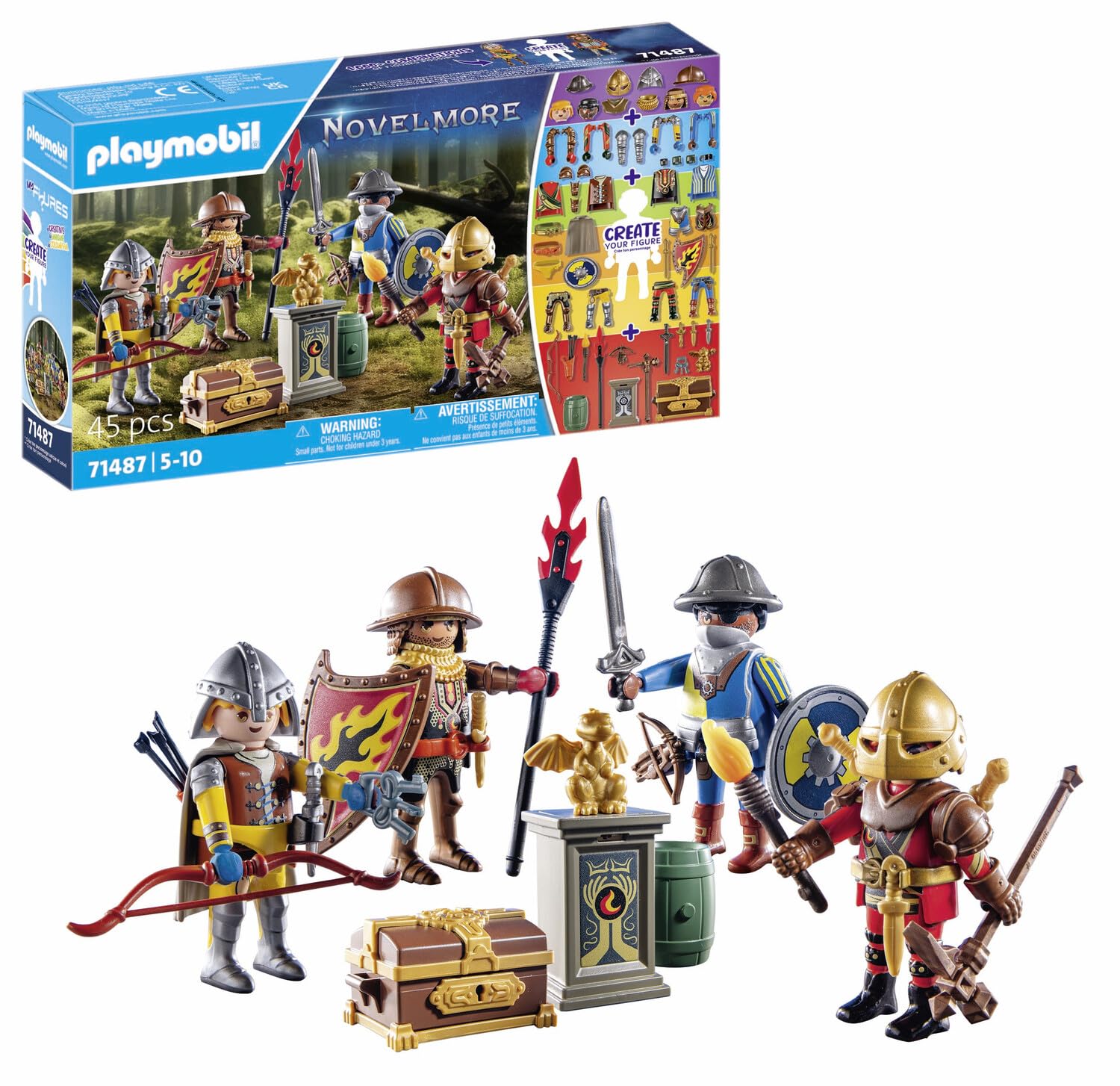 🏰🛡️ PLAYMOBIL Novelmore 71487 My Figures: Ritter von Novelmore 🛡️🏰 Angebot bei HelloDeals