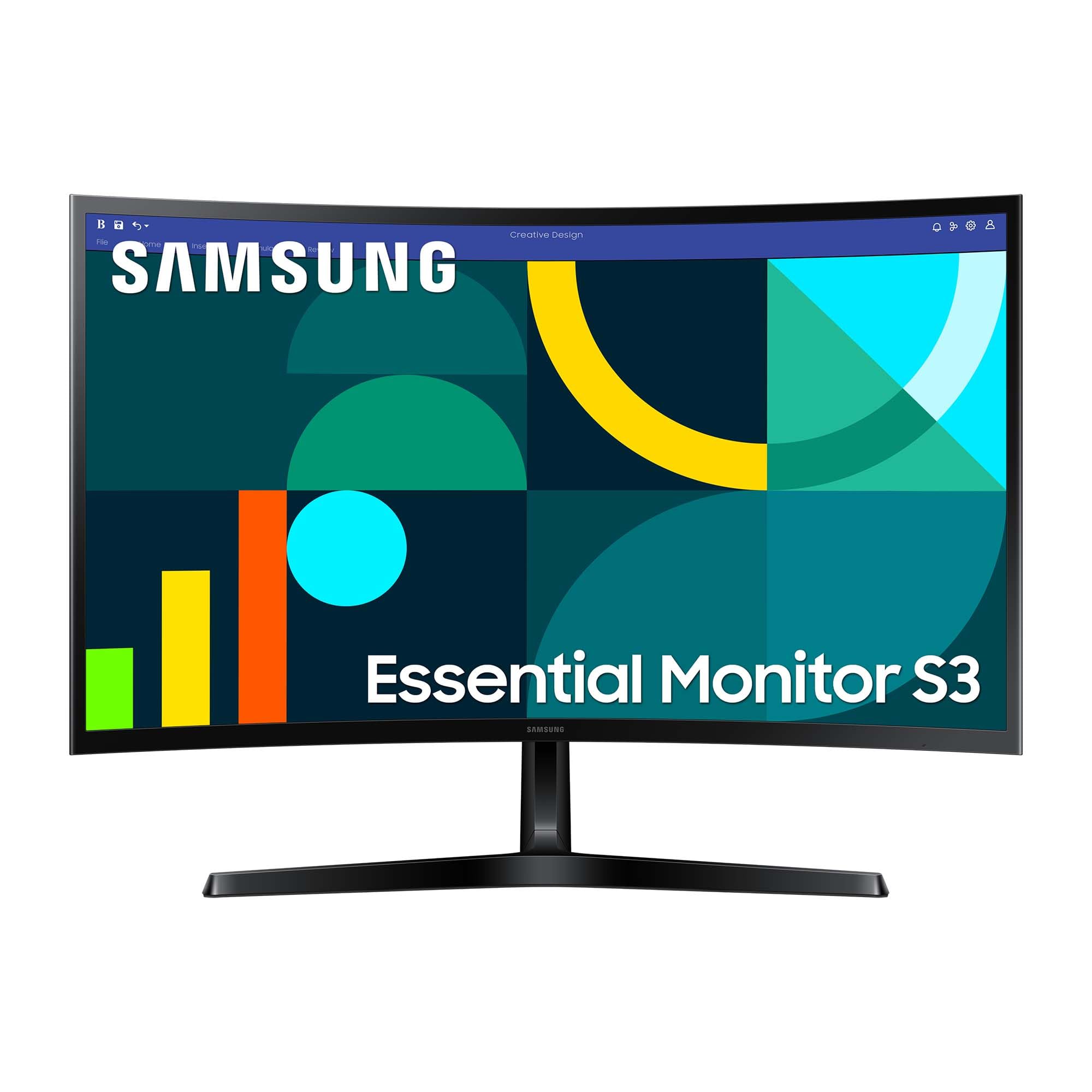 🖥️ Samsung S36GD Essential Curved Monitor 27 Zoll - Angebot Angebot bei HelloDeals