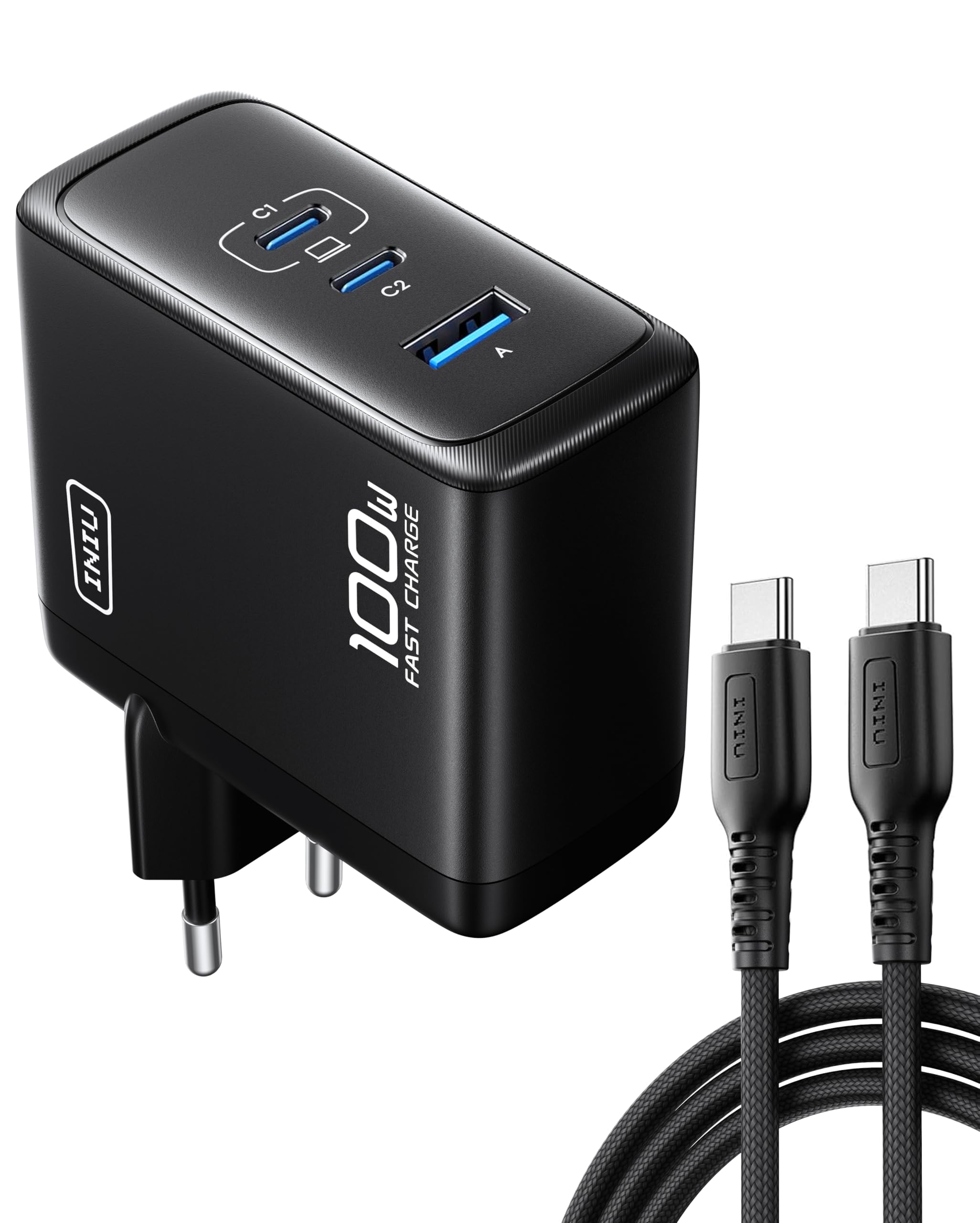 🔋 INIU 100W USB C Ladegerät: MacBook, iPad & iPhone Schnellladegerät 📱 Angebot bei HelloDeals