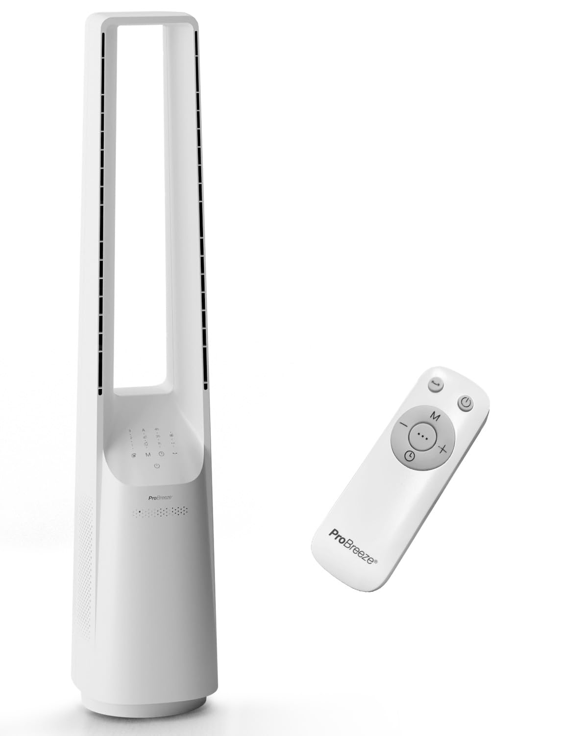 Pro Breeze 101cm Rotorloser Ventilator 🌀 - Turmventilator mit LED Display und Fernbedienung Angebot bei HelloDeals