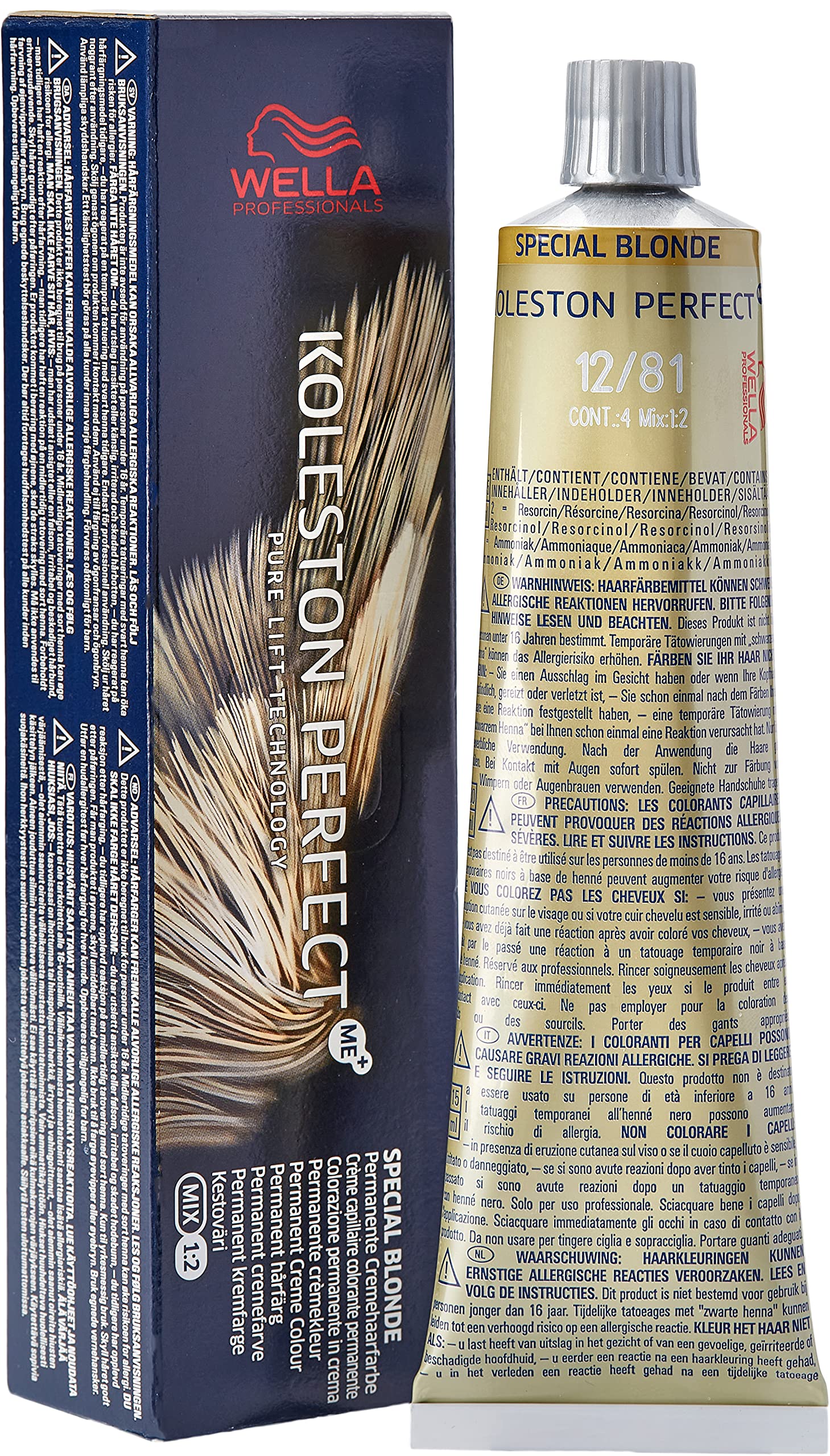 🌟 Spezialangebot! 🌟 Wella Koleston Perfect Haarfarbe Pure Naturals, 60 ml (1er Pack) Special Blonds 12/81 Angebot bei HelloDeals