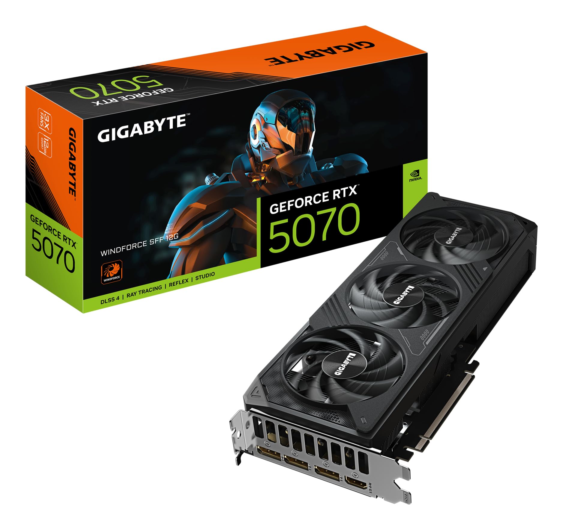 🔥 Angebot: Gigabyte GeForce RTX 5070 WINDFORCE SFF 12G Grafikkarte! Angebot bei HelloDeals