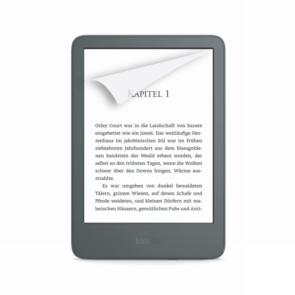 📚🛡️ Blendfreier Bildschirmschutz (2er-Pack) für Amazon Kindle (2022 und 2024) - Nur 12.6€ Angebot bei HelloDeals