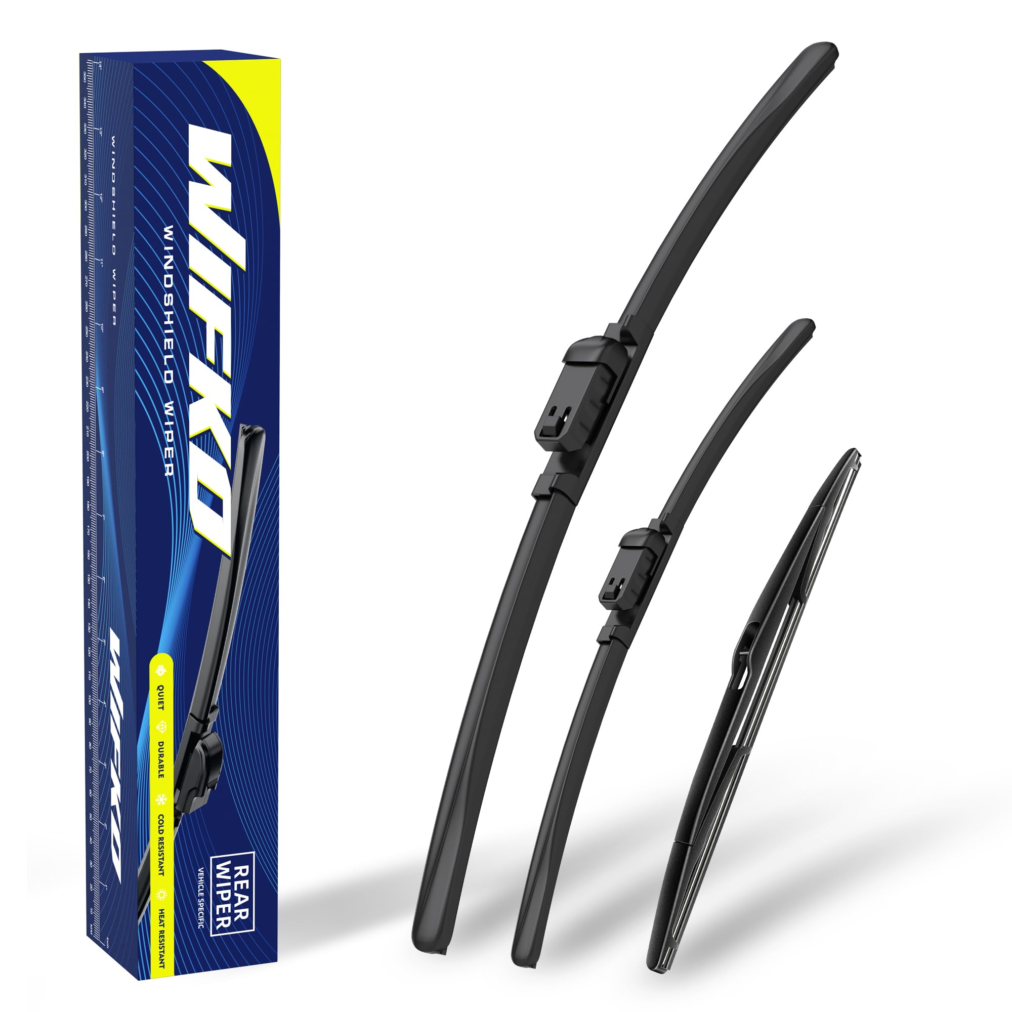 🚗🌧️ Wifko Scheibenwischer Kompatibel für Ford Fiesta MK7 2009-04.2017 - 21.08€ Angebot bei HelloDeals