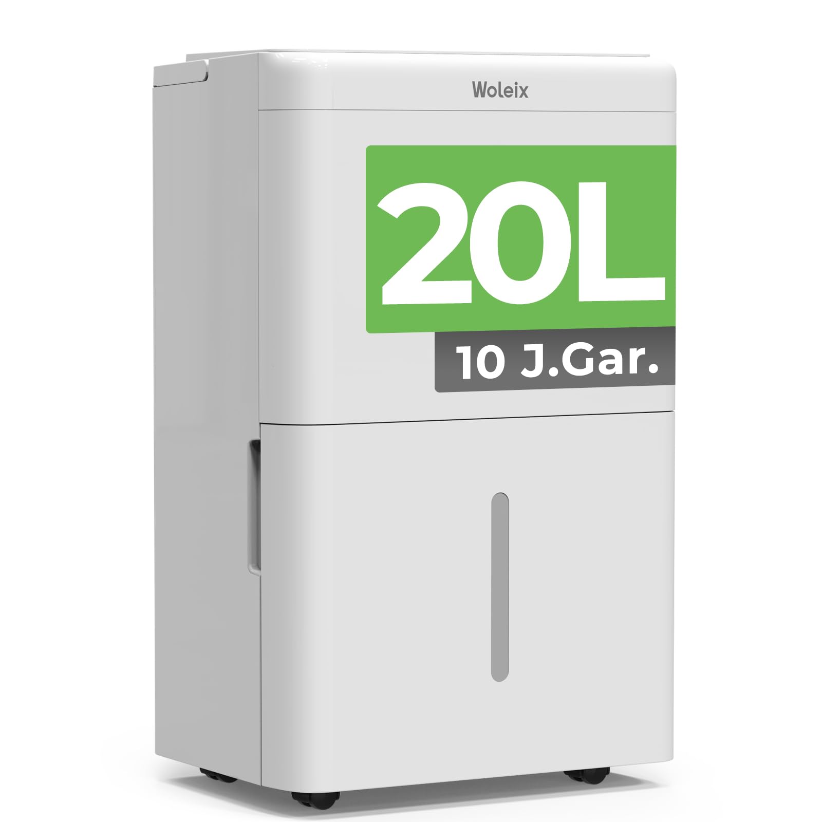 🌬️🏠 Woleix Luftentfeuchter elektrisch 20L - Entfeuchter elektrisch für Keller und Räume bis zu 150m³/50m² Angebot bei HelloDeals