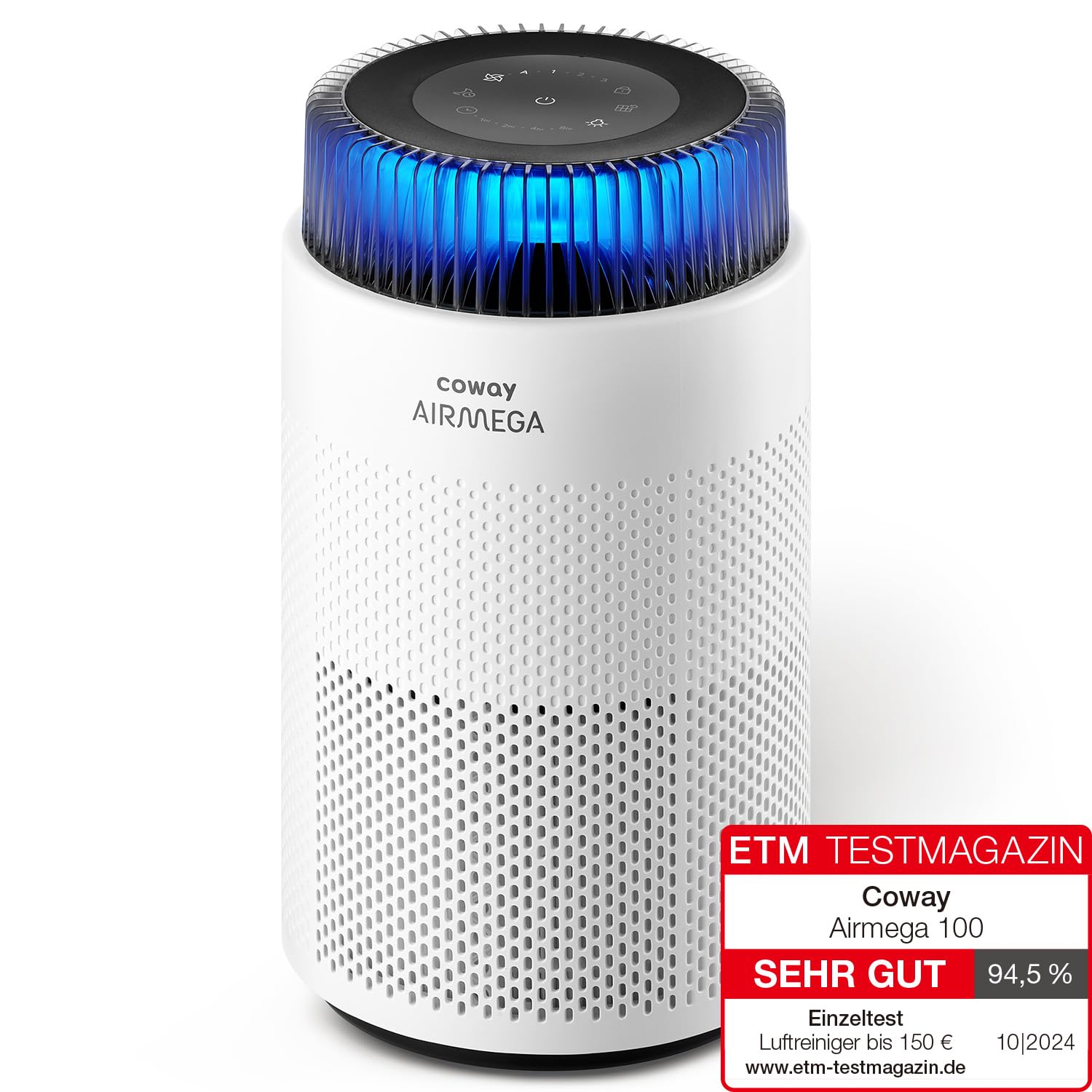 Angebot: COWAY Luftreiniger Allergiker - Airmega 100 Weiß Angebot bei HelloDeals