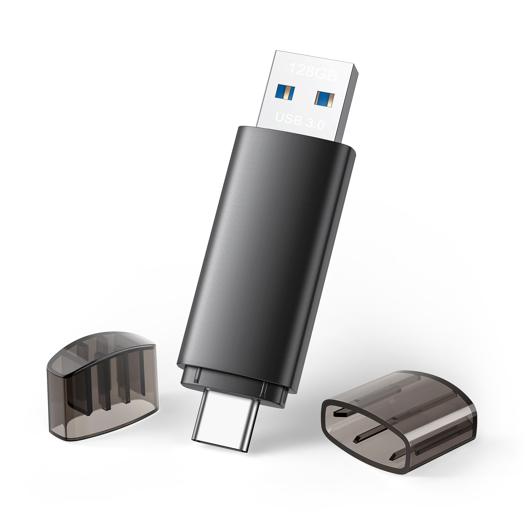🔥 Angebot! 1 Stück USB Stick 128GB 3.0 USB C Stick 3.0 2 in 1 USB 3.0 Flash Drive Angebot bei HelloDeals
