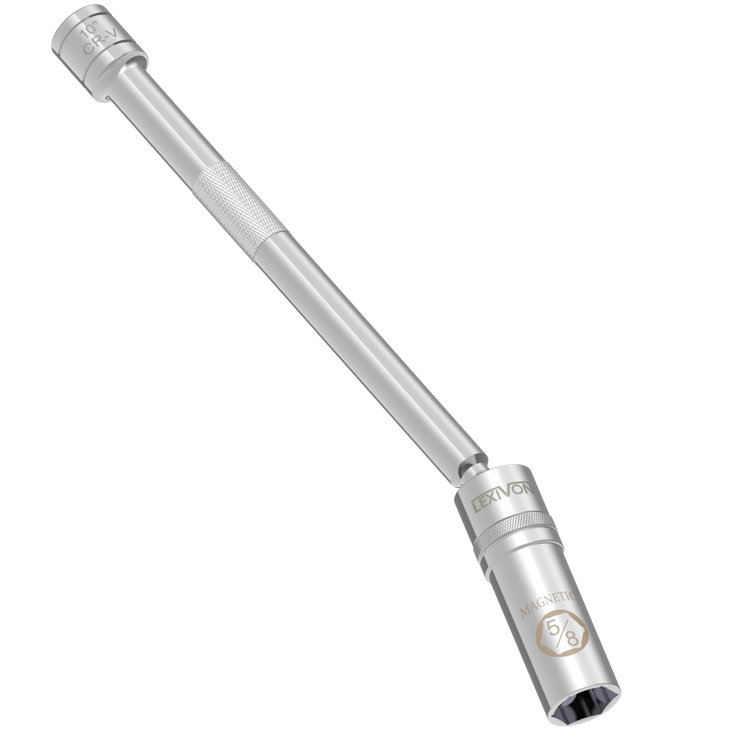 LEXIVON Zündkerzenschlüssel für Zündkerzen 16mm Aufnahme - 25cm Gesamtlänge 🔧🚗 Angebot bei HelloDeals