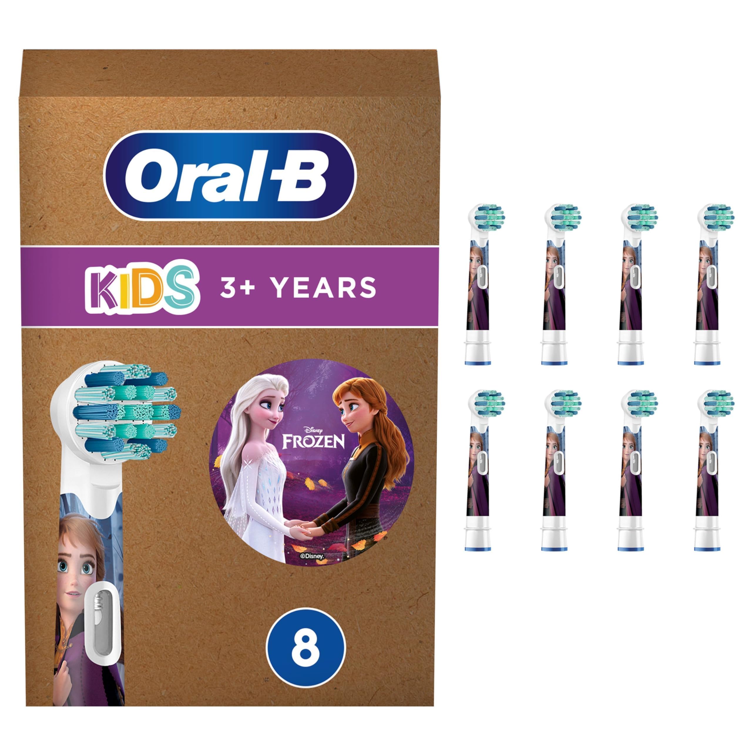 Oral-B Kids Frozen Aufsteckbürsten - Extra Weiche Borsten für Kinder ab 3 Jahren ❄️🪥 Angebot bei HelloDeals