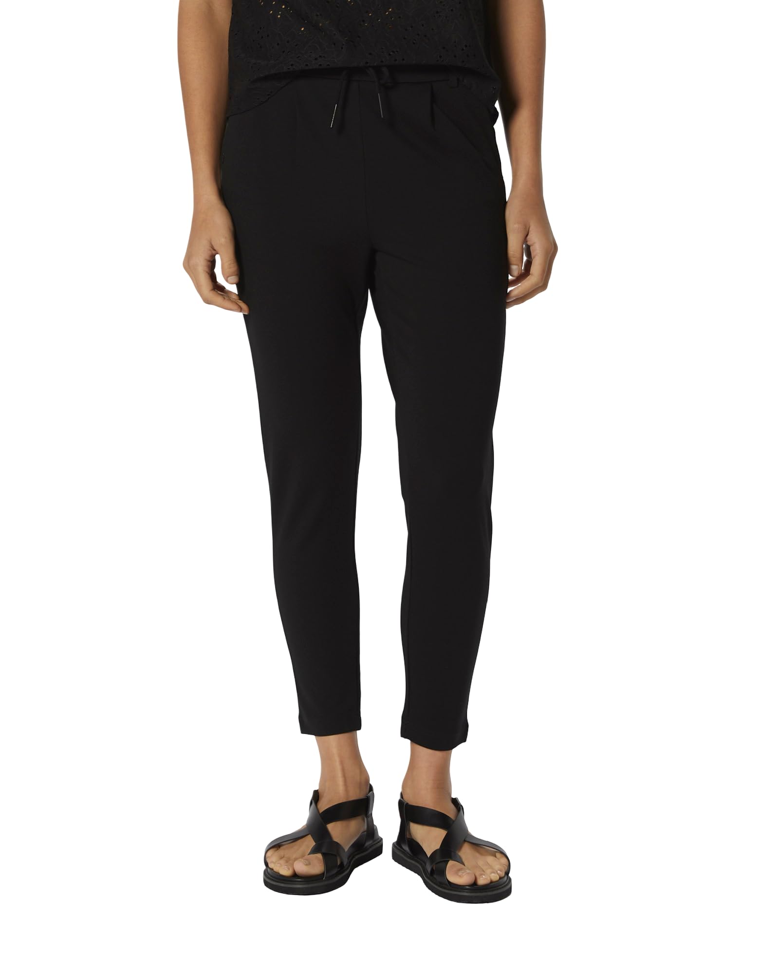 👖 Nur für Frauen! Schlank geschnittene Chino-Hose ONLPARIS Slim Fit XL / 32L Schwarz 1 - Nur 17.99€ Angebot bei HelloDeals