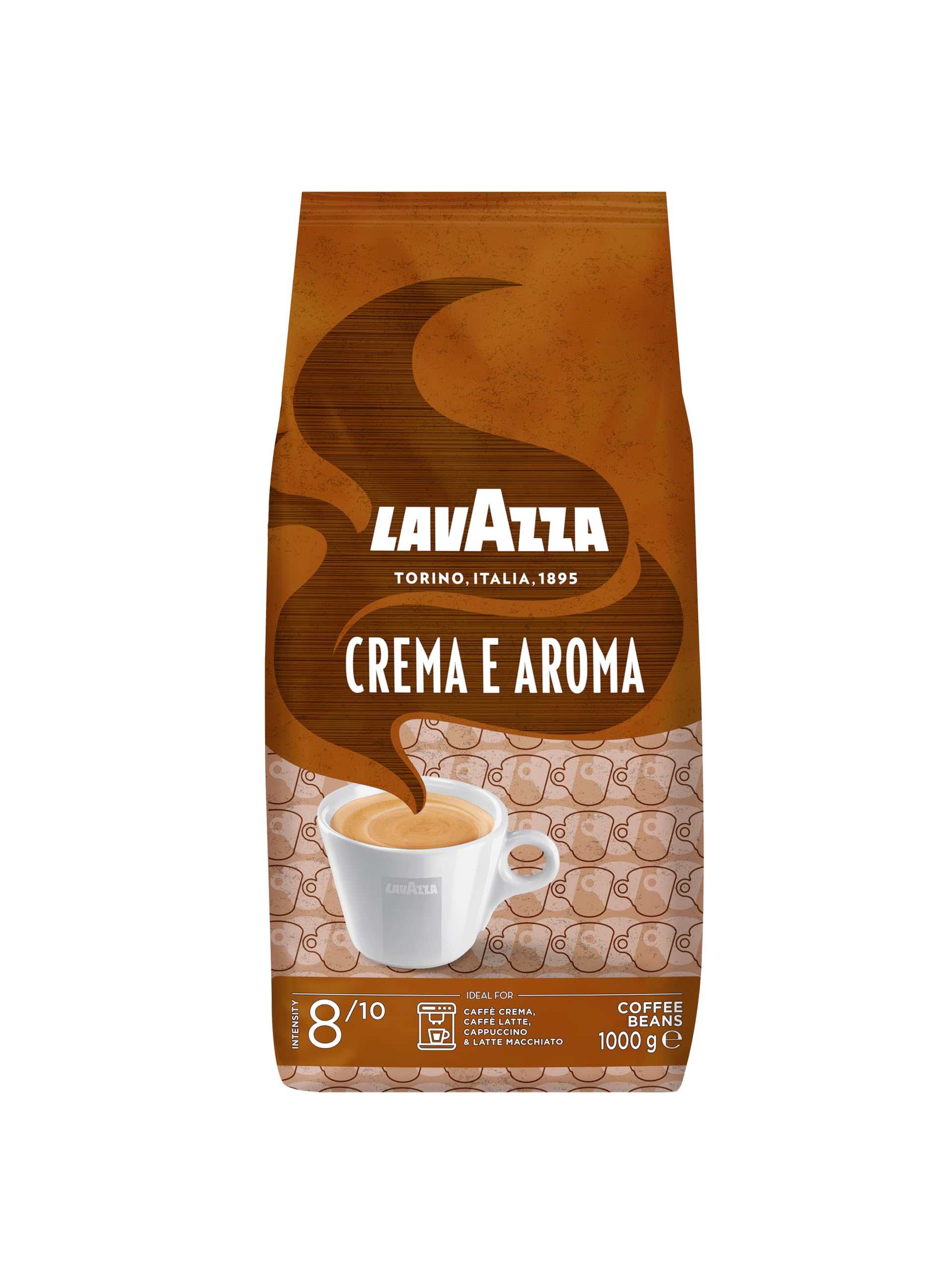 Lavazza Crema e Aroma Kaffeebohnen 🌟 Premium-Mischung 🌟 1kg Packung Angebot bei HelloDeals