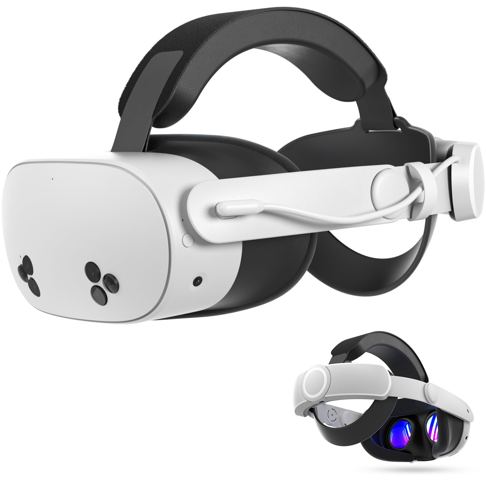 🎮 Maecker VR K3 Batterie Kopfband für Quest 3S - Elite Strap mit 6000 mAh Akku Angebot bei HelloDeals