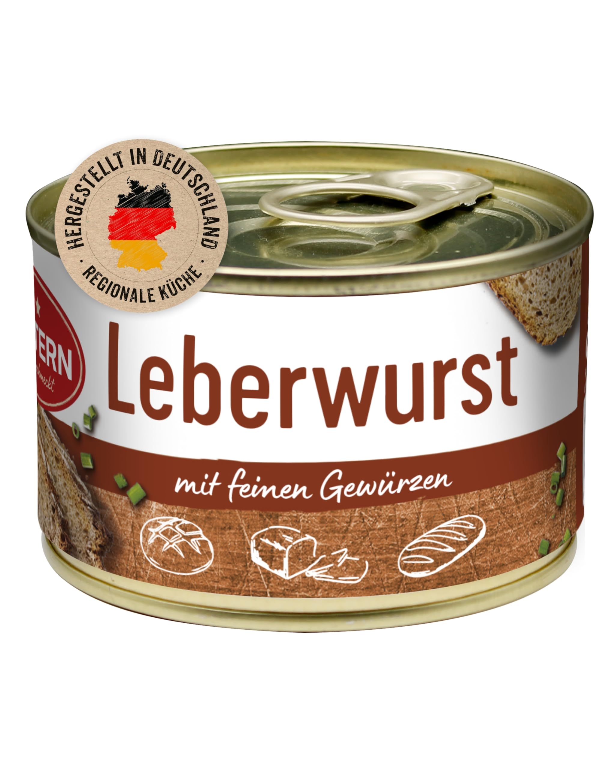 🌭 DREISTERN Leberwurst 160g 🌟 Hausmacher Qualität 🇩🇪 Angebot bei HelloDeals