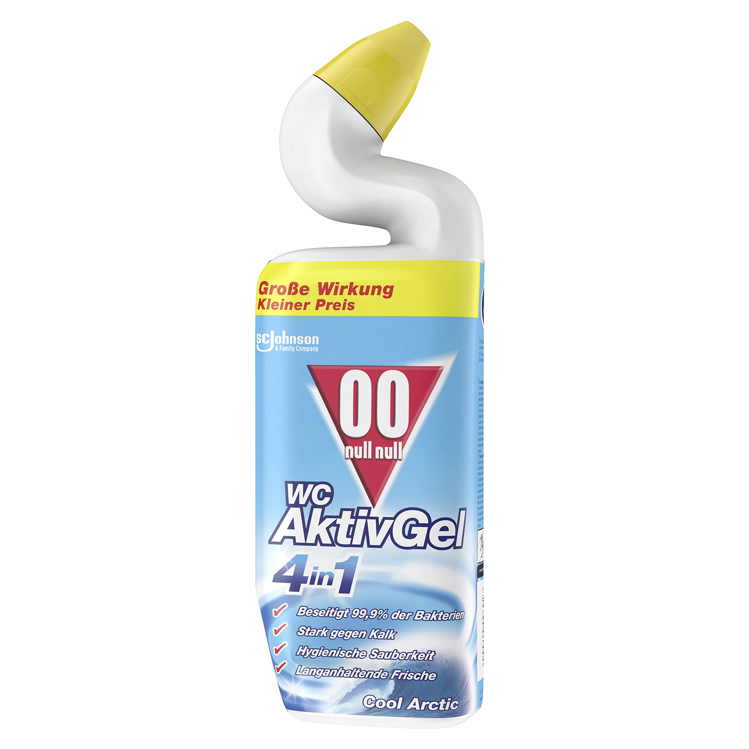 🚽🧊 WC AktivGel 4in1 Flüssiger WC-Reiniger, Cool Arctic, 1er Pack (1x750 ml) - Angebot! Angebot bei HelloDeals