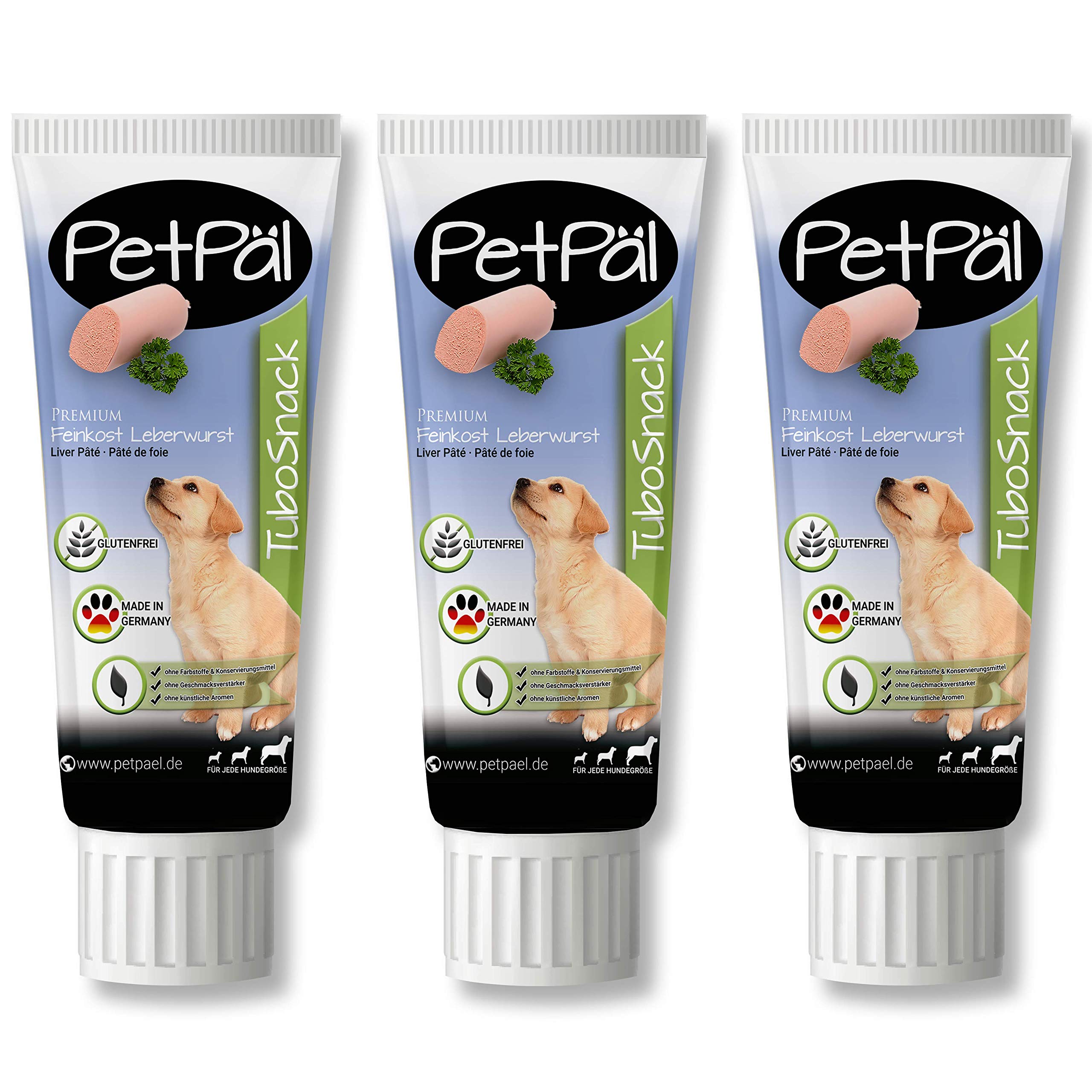 PetPäl Hunde Leberwurst TuboSnack - Premium Leckerli aus der Tube 🐶🇩🇪 Angebot bei HelloDeals