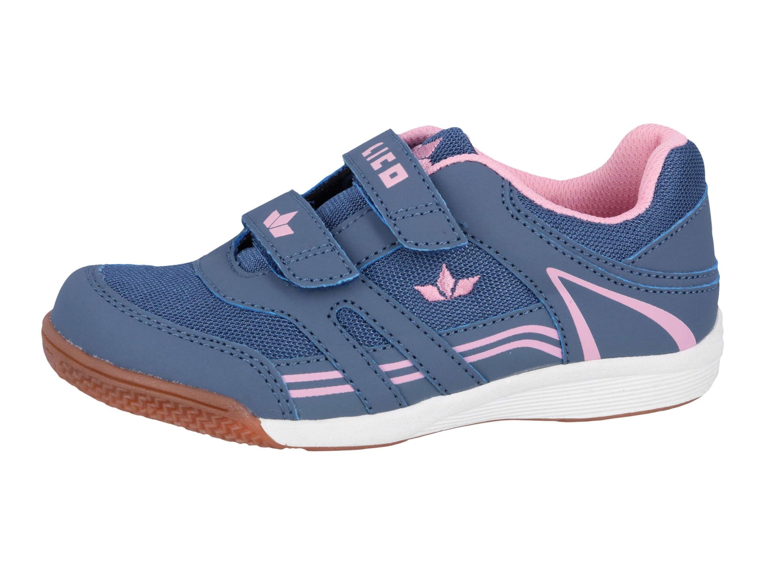 👟🌟 Super Deal: Lico Unisex Kinder Active V Multisport Indoor Schuhe 33 EU Grau Rosa! 🌟👟 Angebot bei HelloDeals