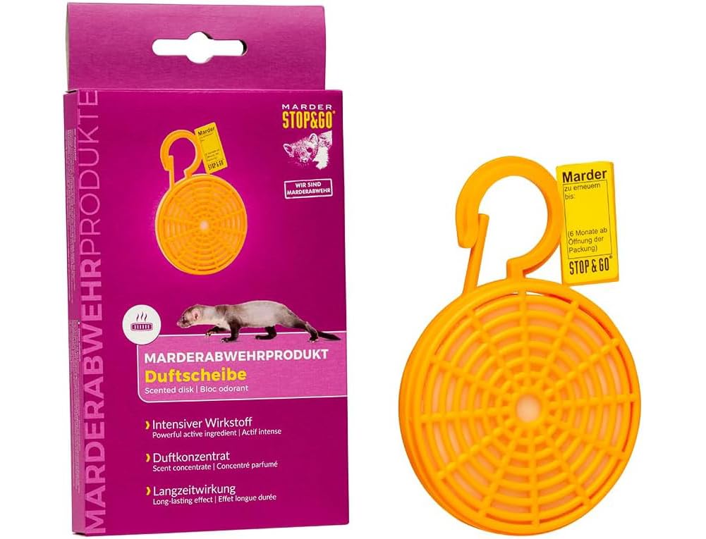 🚫🐾 STOP&GO Anti Marder Duftscheibe 🐾🚫 Angebot bei HelloDeals