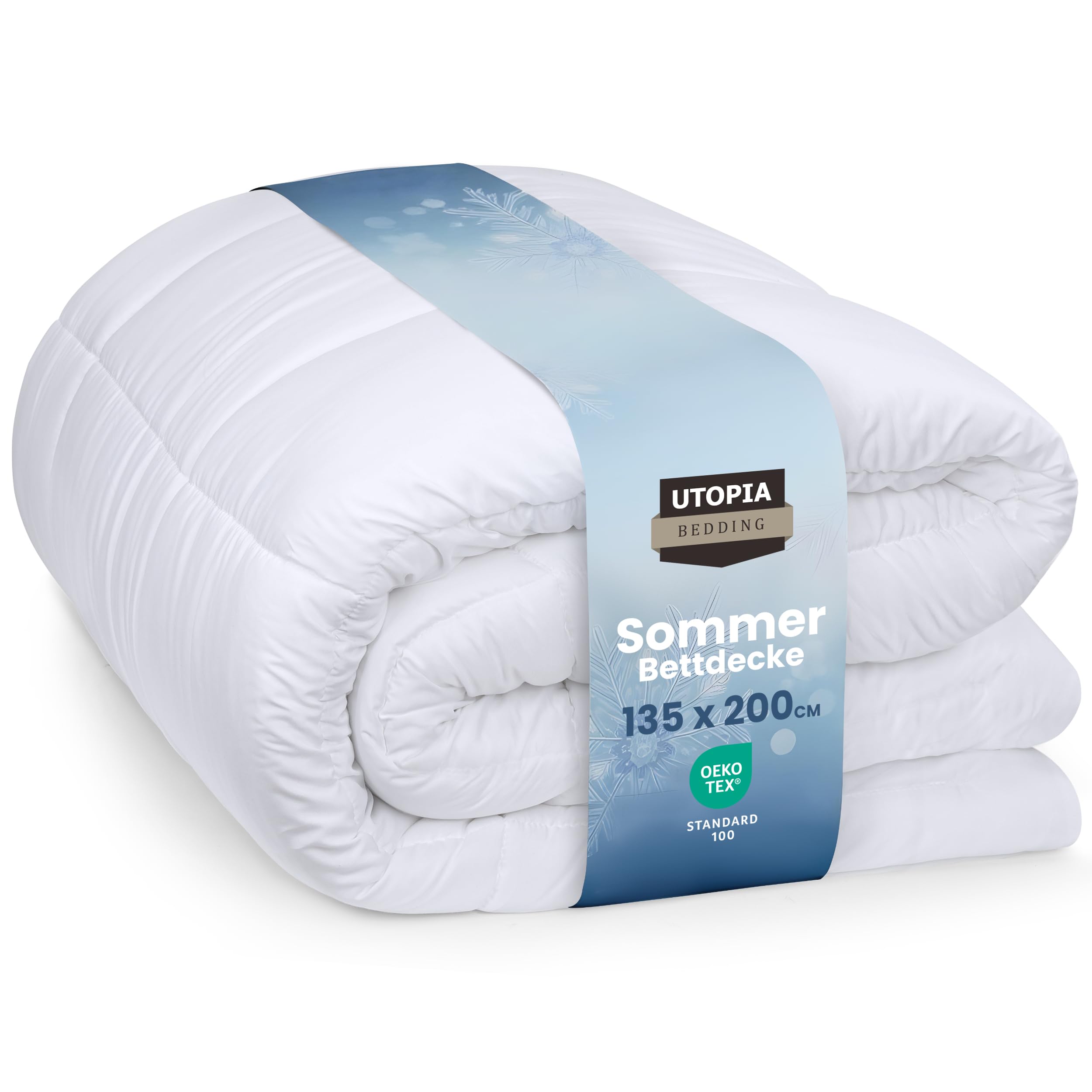 Utopia Bedding Bettdecke 135 x 200 cm 🌟 Ganzjahres-Bettdecke 🛏️ Mikrofaser Schlafdecke (Weiß) Weiß 135 x 200 cm Angebot bei HelloDeals