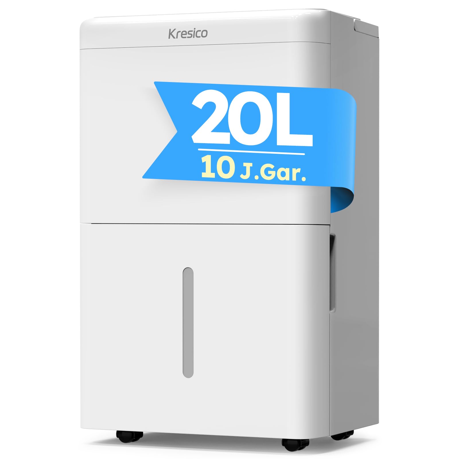 Kresico Luftentfeuchter elektrisch 20L - Premium-Entfeuchtung mit Doppelnutzen Angebot bei HelloDeals