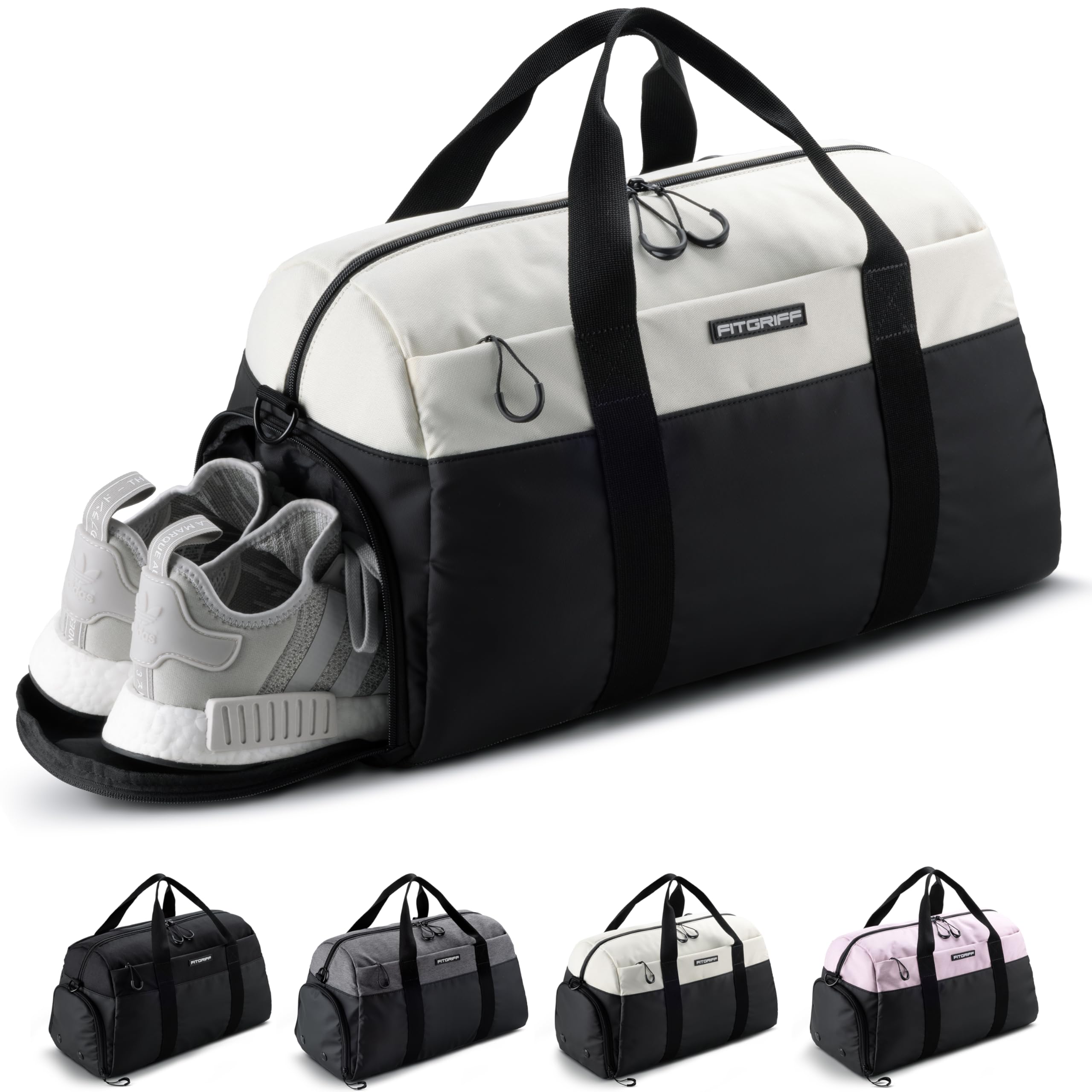 Fitgriff® Sporttasche & Reisetasche V2 für Damen und Herren - mit Schuhfach & Nassfach Angebot bei HelloDeals