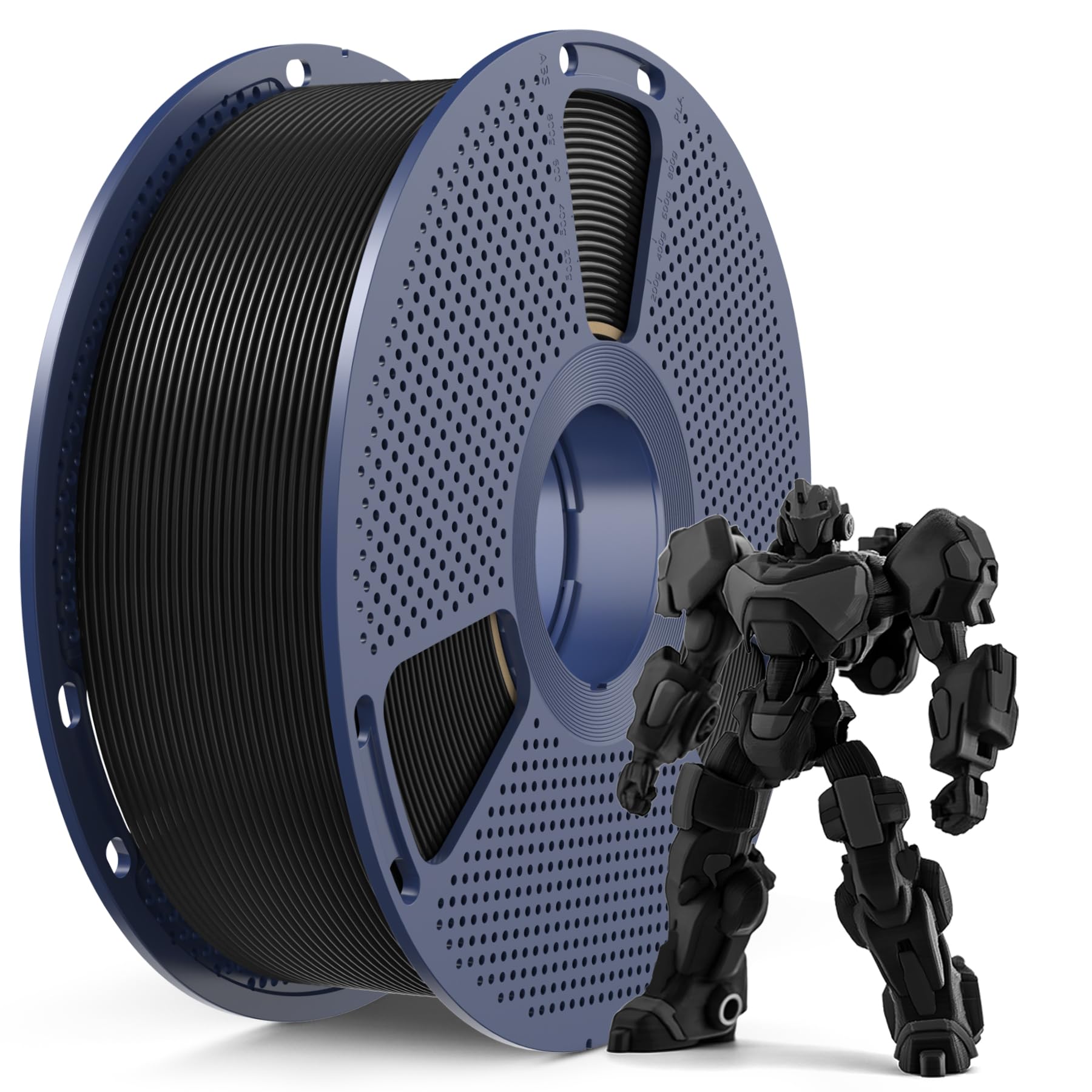 SUNLU PETG Filament 1.75 mm Schwarz 1KG - Hochfestes 3D Drucker Filament Angebot bei HelloDeals