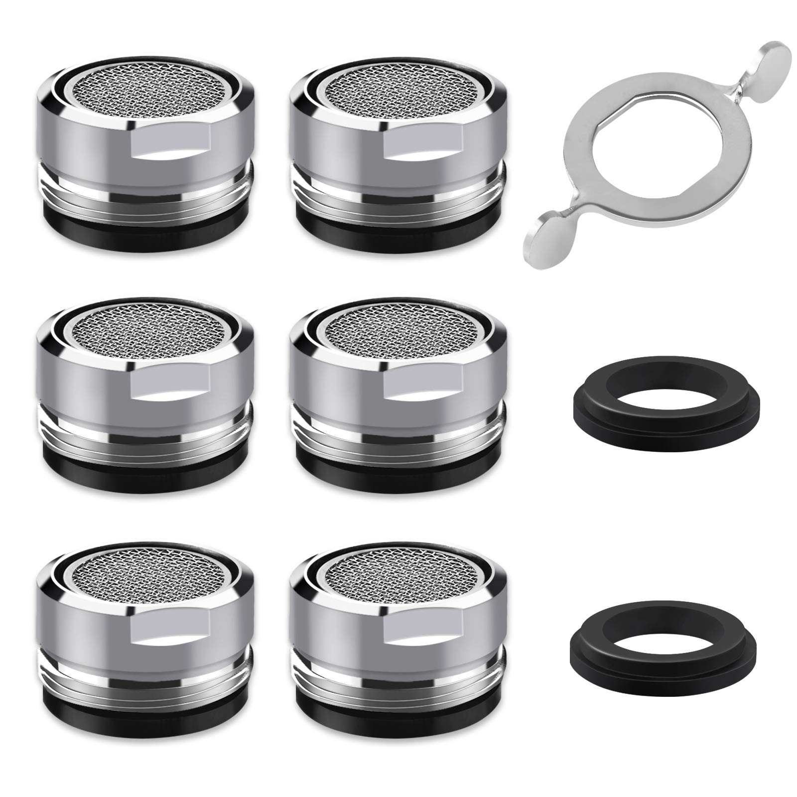 Deal des Tages! Wasserhahn Strahlregler M24 - 6 Stück mit 7-lagiger Filtration 💧 Angebot bei HelloDeals