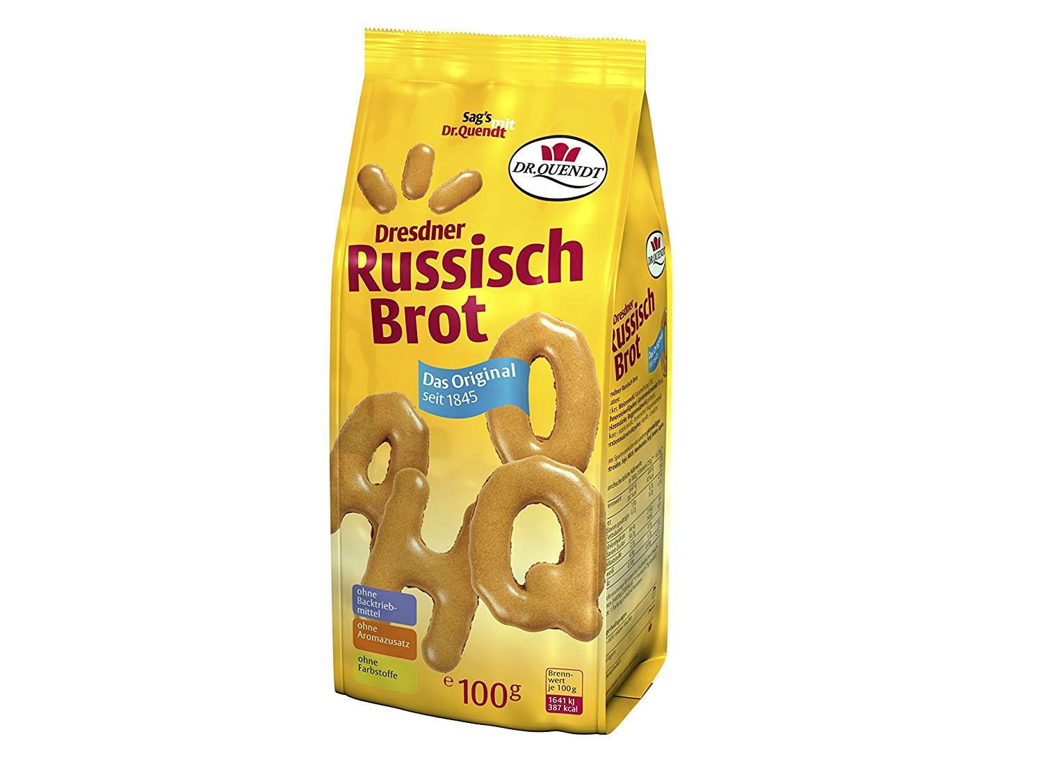 🌟 Mega Deal: Dr. Quendt Dresdner Russisch Brot, 100 g 🌟 Angebot bei HelloDeals
