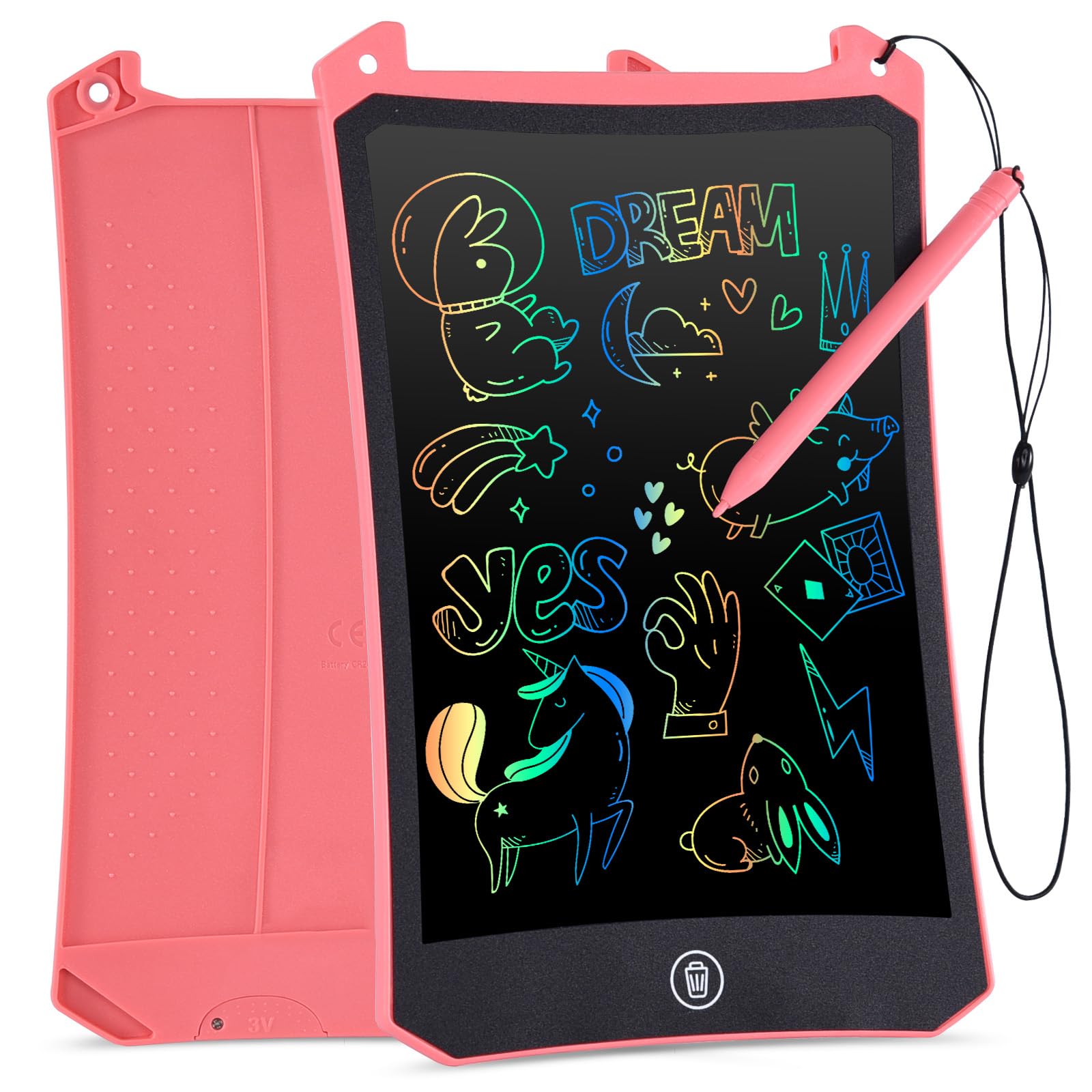 LCD Schreibtafel Spielzeug für Kinder | Maltafel Spielzeug für Geburtstag Weihnachten Geschenk Angebot bei HelloDeals