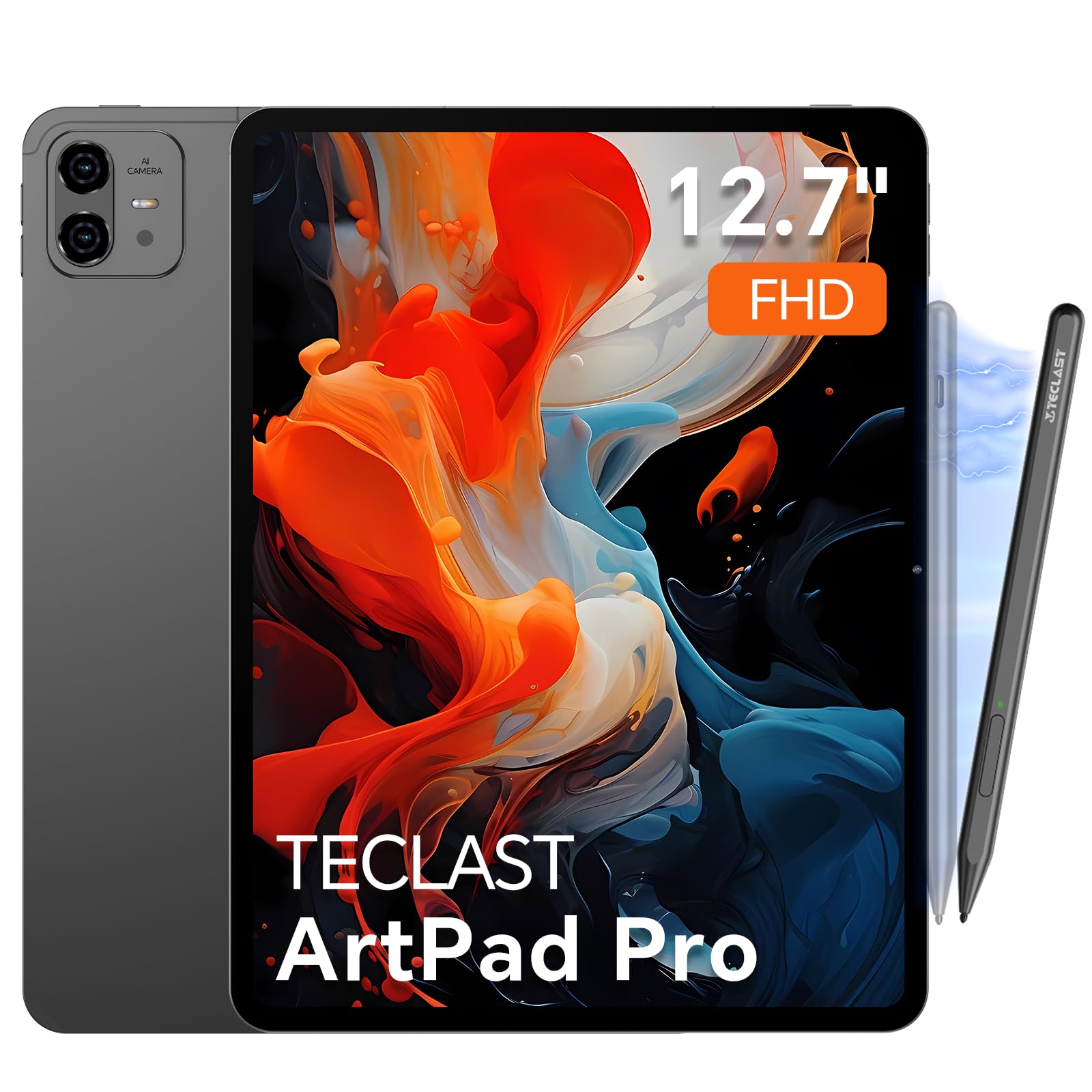 TECLAST Tablet Artpad Pro 12.7" Android 15 Tablets, Helio G99 Gaming Tablet 🚀 Angebot bei HelloDeals