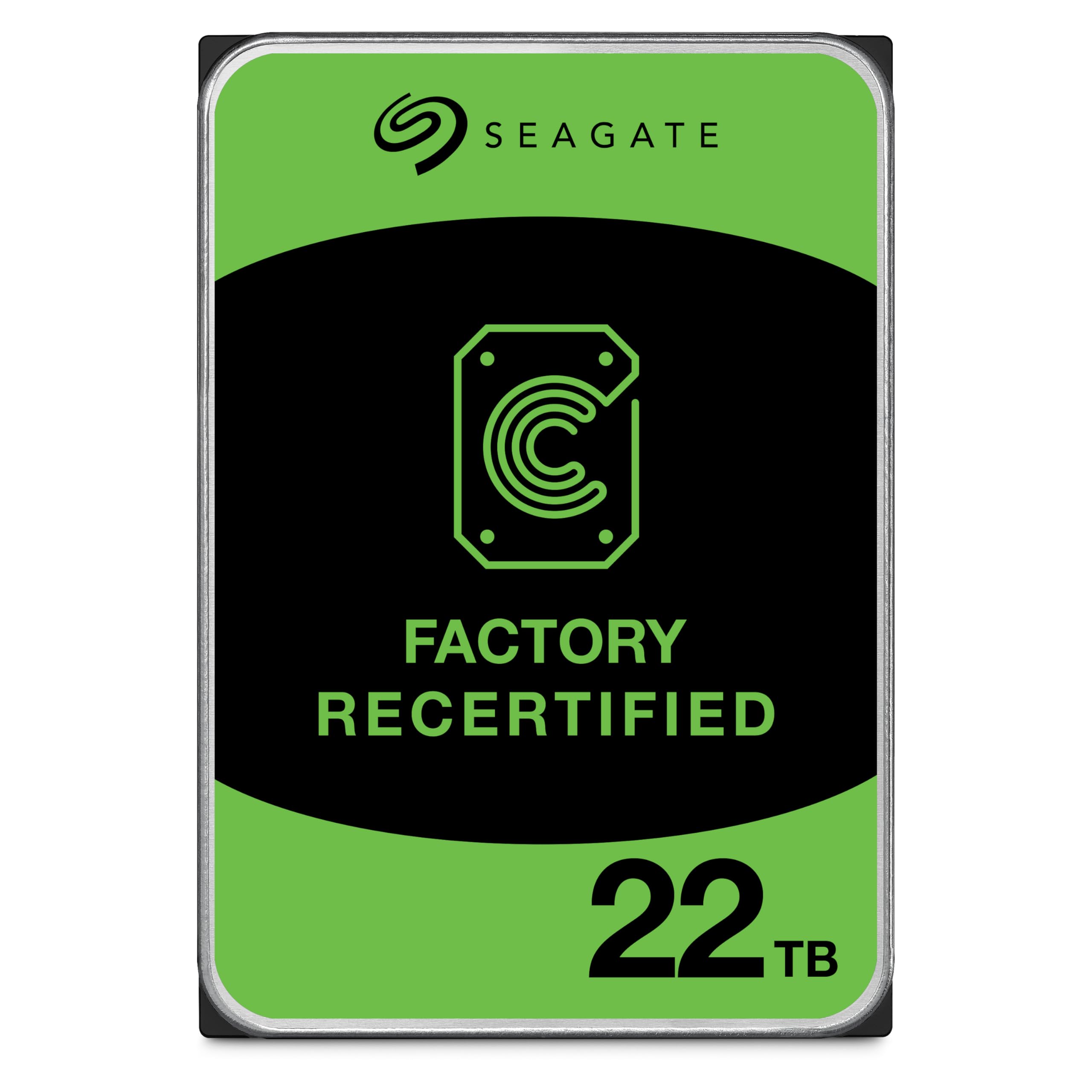 Seagate Exos X22 22TB Interne Festplatte - Factory Recertified 🚀 Angebot bei HelloDeals