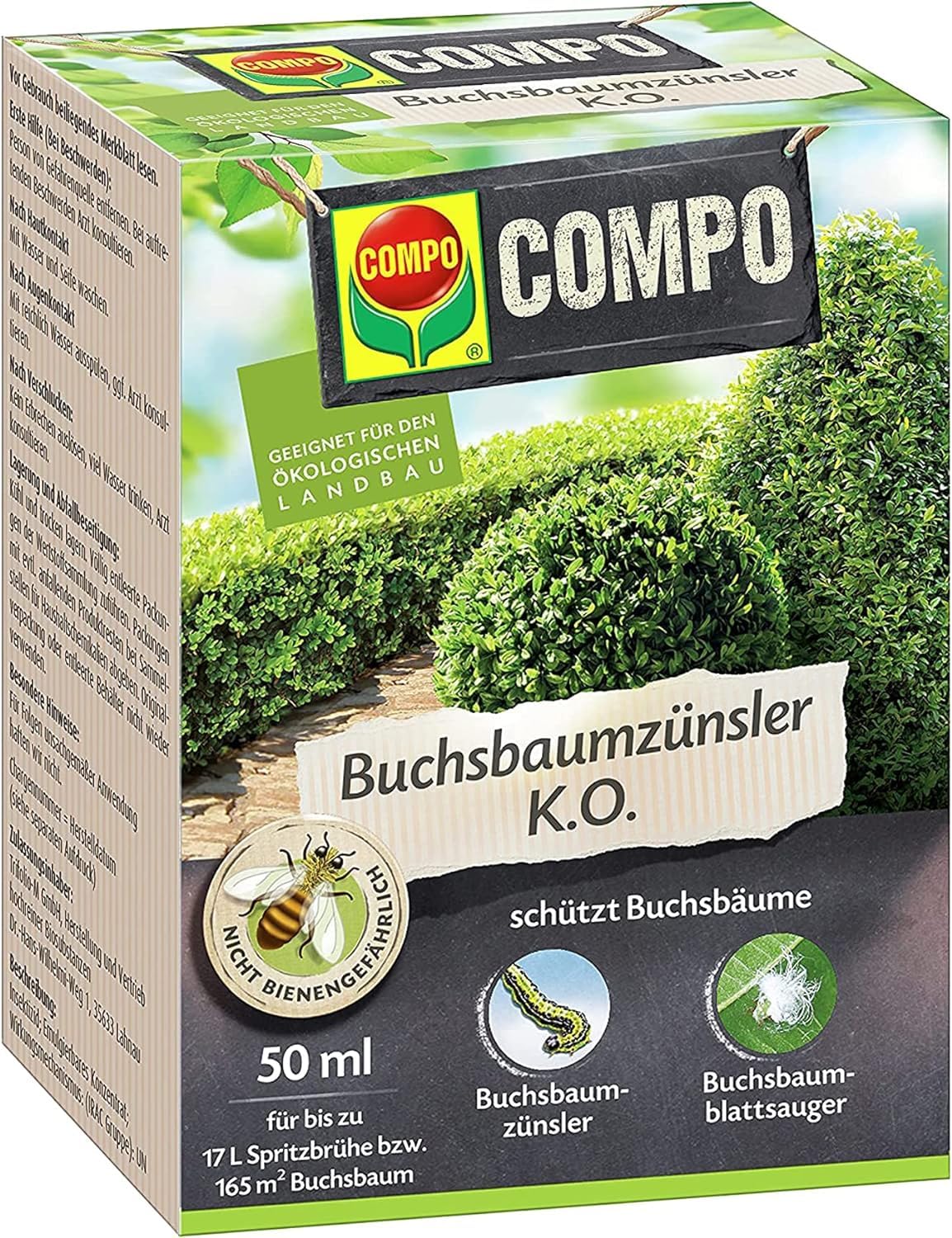 COMPO Buchsbaumzünsler K.O. - Spritzmittel 🌿🐛🌿 Angebot bei HelloDeals
