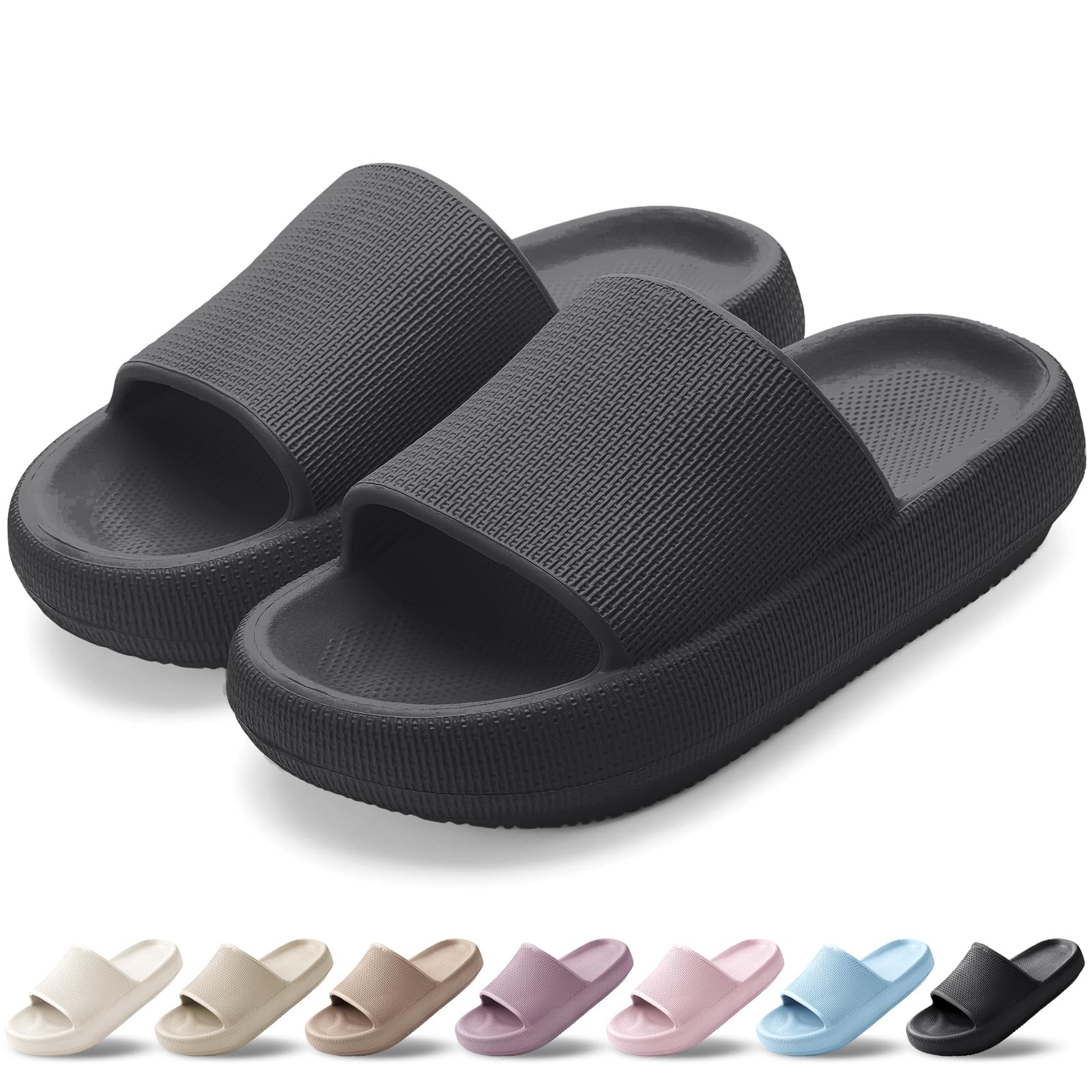 🌞 HEOAARG Badelatschen Wolke Slippers Sommer Pantoletten - Rutschfest & Ergonomisch 🌊 Angebot bei HelloDeals