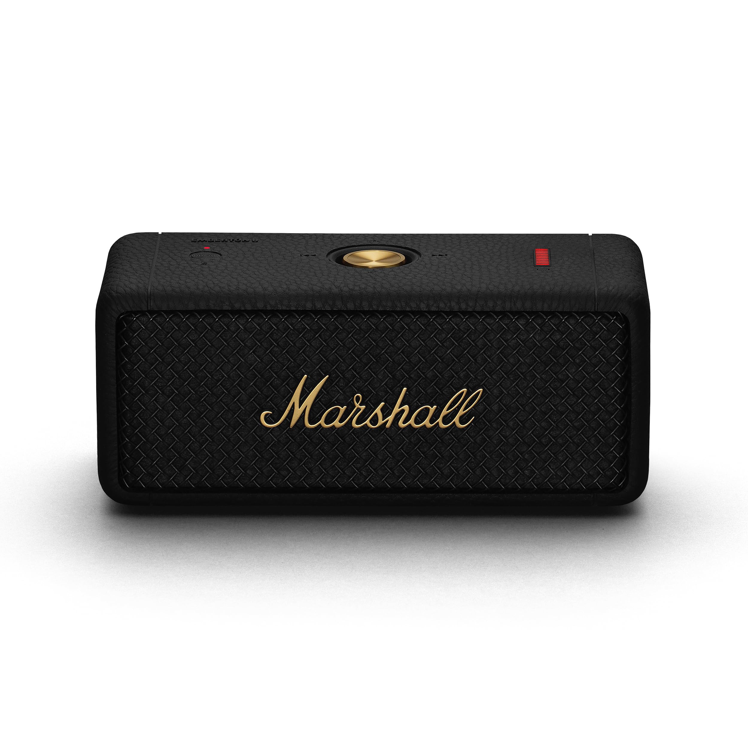 🔊 Marshall Emberton II Bluetooth Tragbarer Lautsprecher - Black & Brass 🔊 Angebot bei HelloDeals