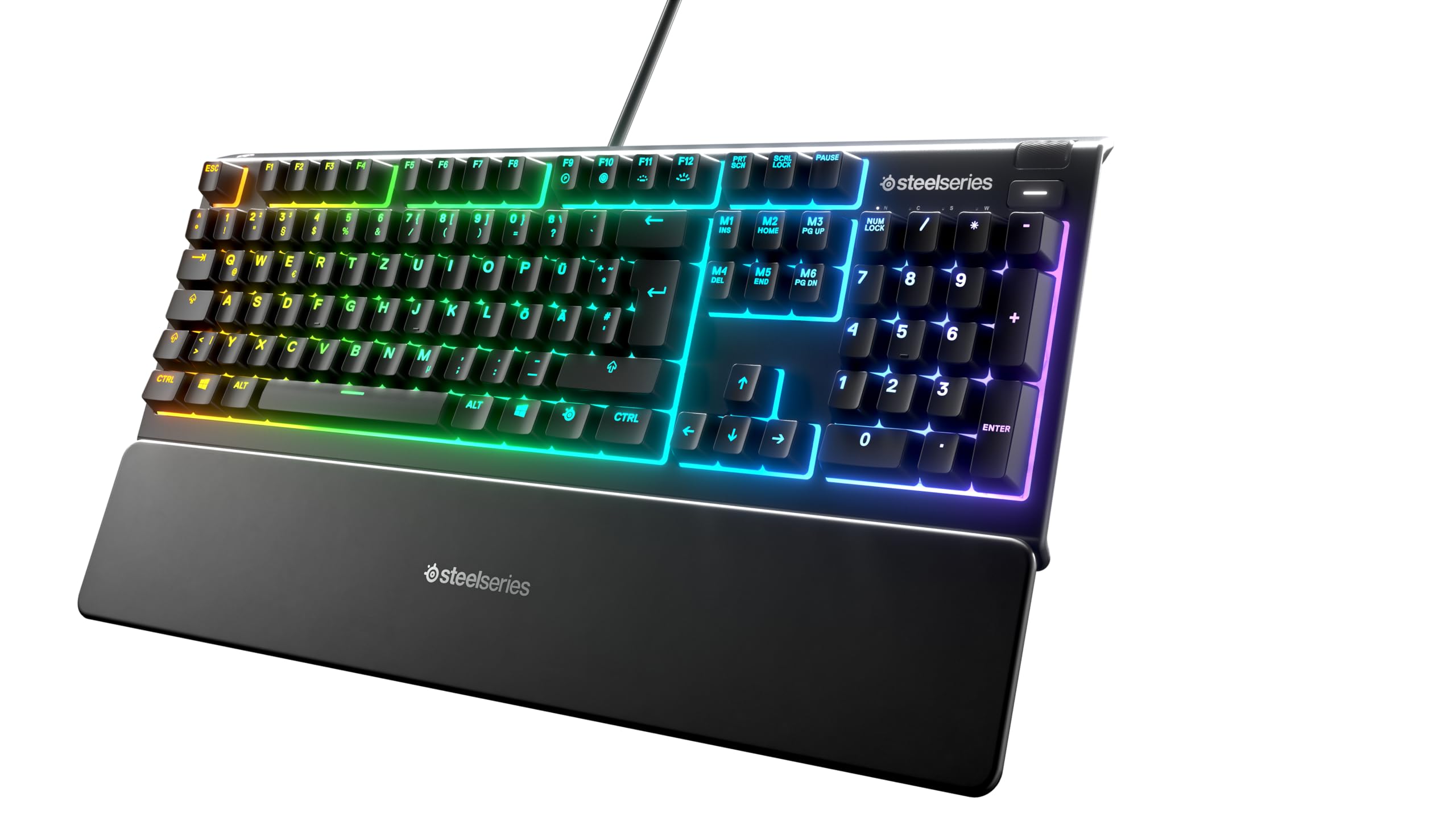 🎮 SteelSeries Apex 3 Gaming Tastatur - 10-Zonen RGB-Beleuchtung 🌈 Angebot bei HelloDeals