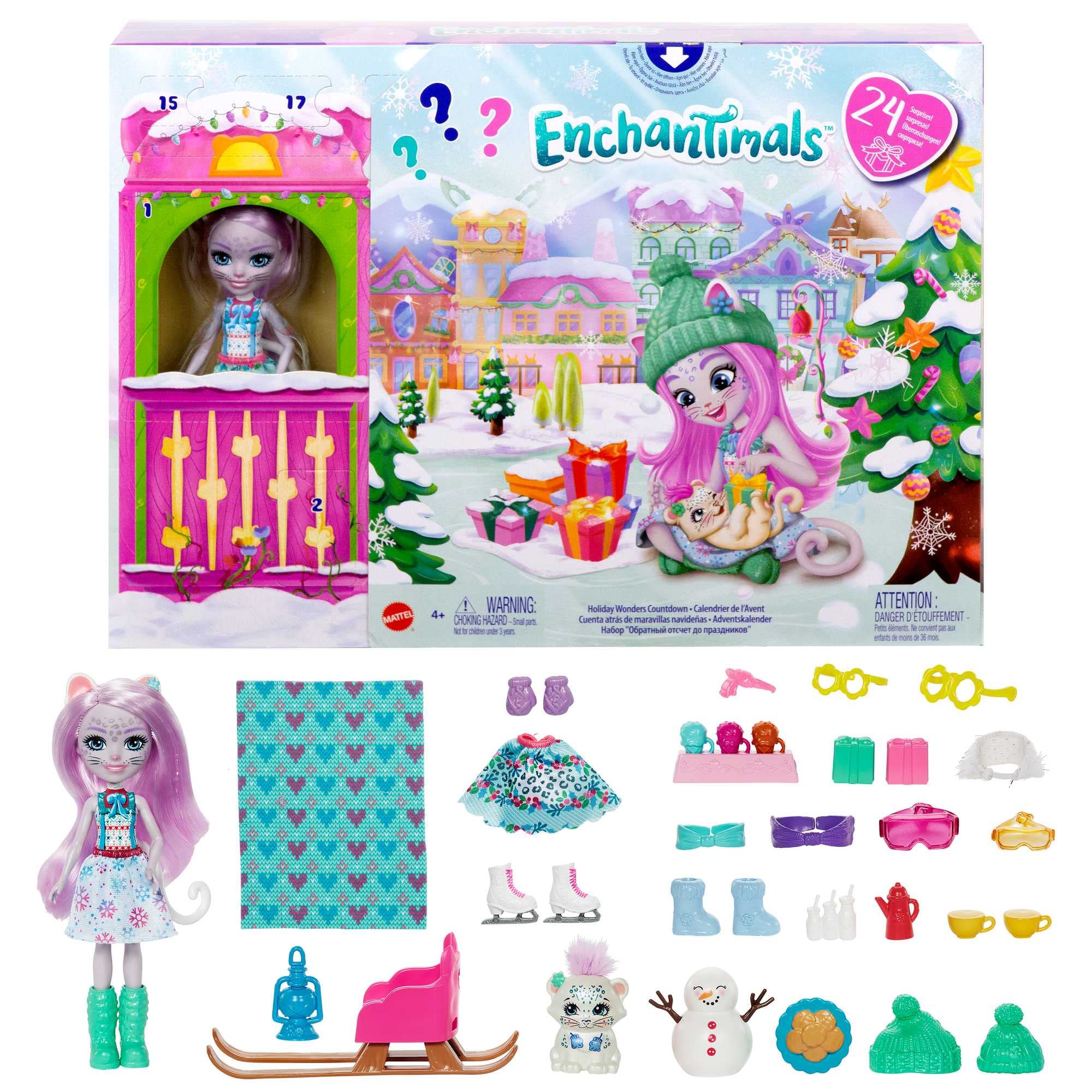 Enchantimals Winterwunder-Adventskalender 🎄❄️🎁 Angebot bei HelloDeals
