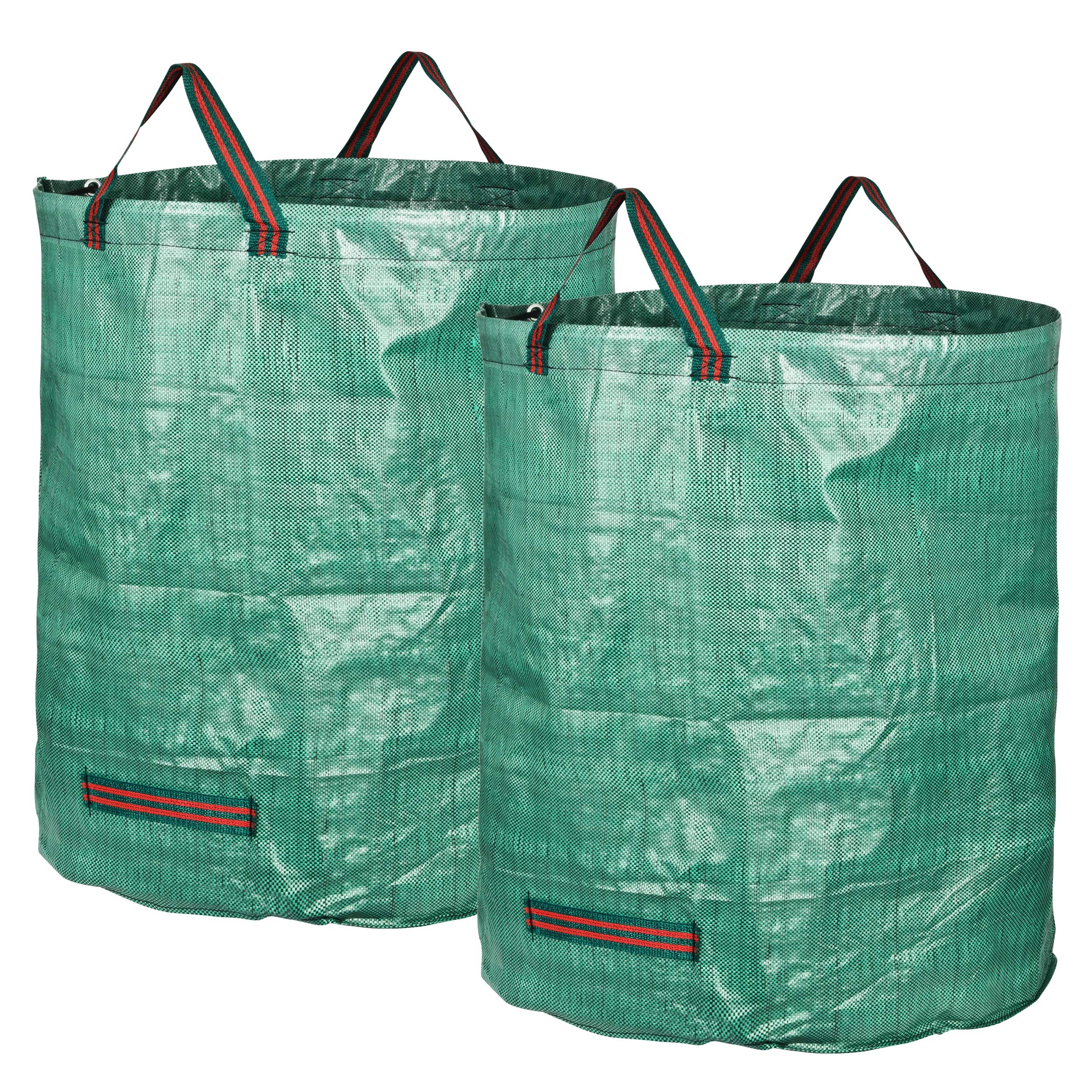 🌿🍂 GardenMate 2X 272l Gartensack Laubsack Gartenabfallsack stabil - Gartensäcke für Gartenabfälle 🍂🌿 Angebot bei HelloDeals