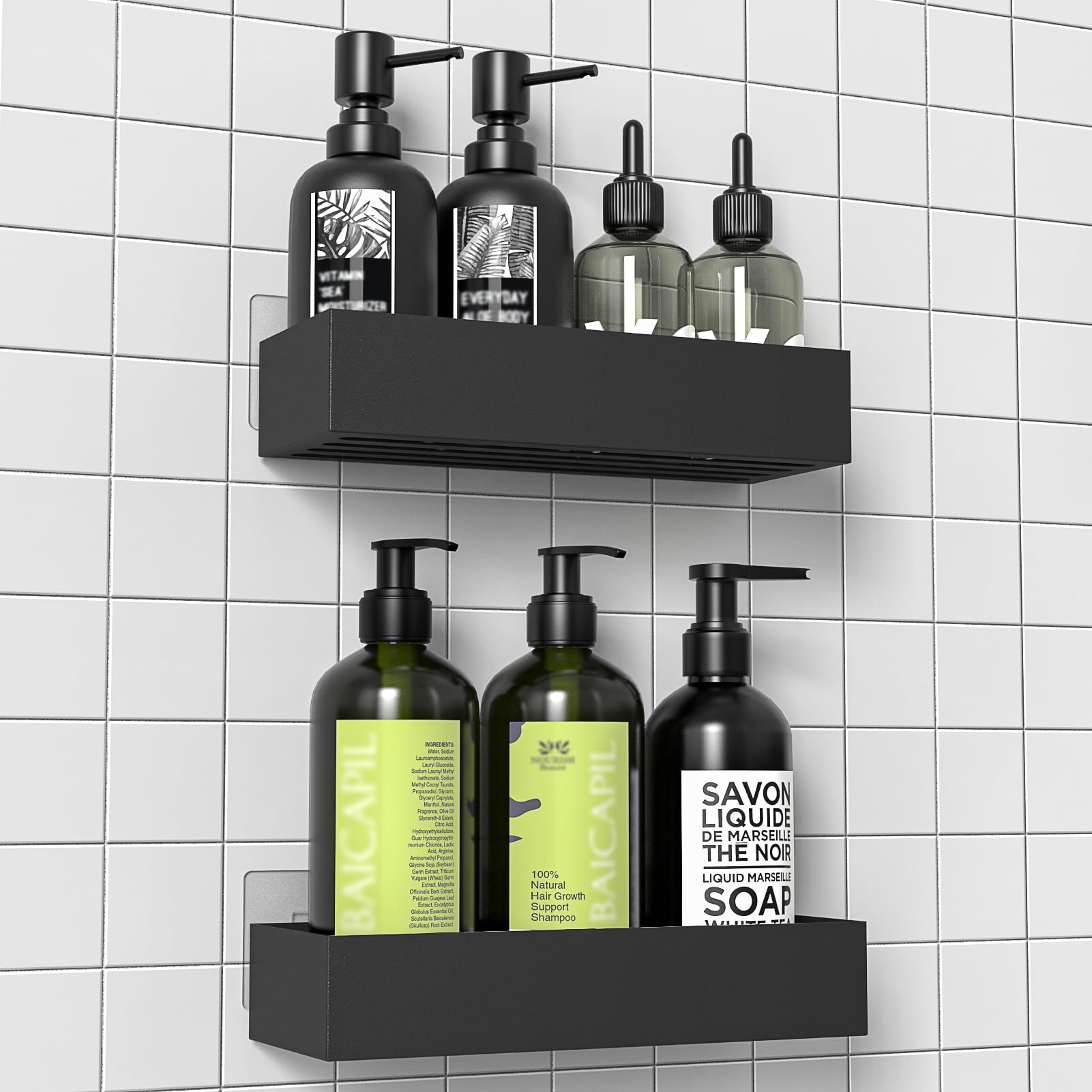 🚿 Diwoker Duschablage Ohne Bohren - Duschregal Badezimmer Organizer 🛁 Angebot bei HelloDeals