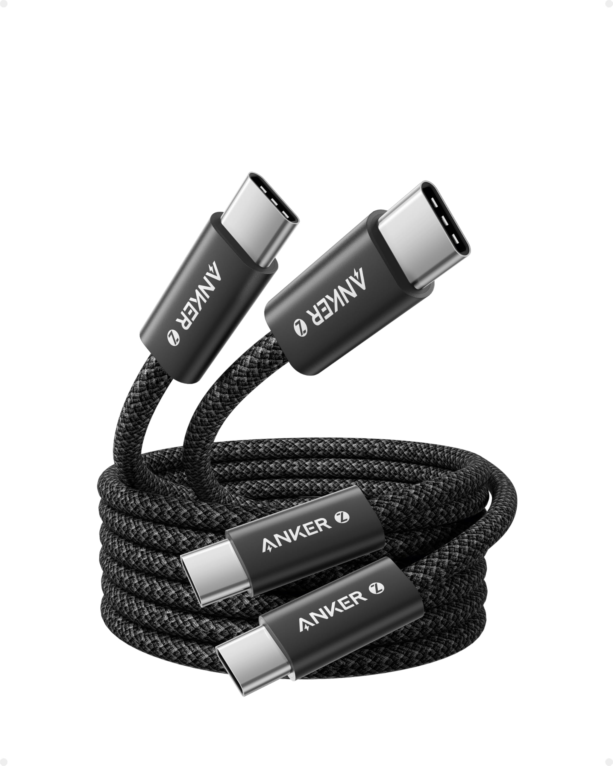 🔋📱 Anker USB C auf USB C Kabel [2 Stück 1,8m] 240W - Schwarz 🌟 Angebot bei HelloDeals