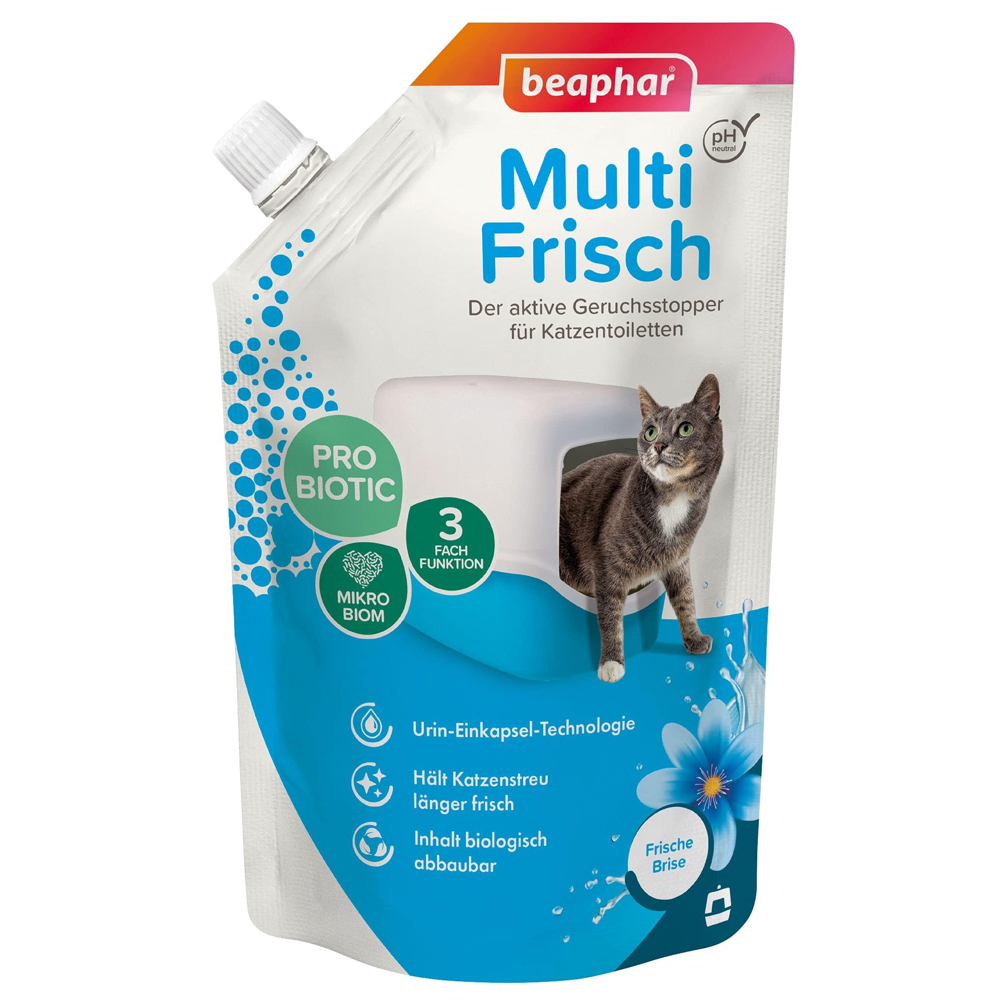 🐱🌿 Beaphar Multi Frisch - Der Aktive Geruchsstopper für Katzentoiletten 🌿🐱 Angebot bei HelloDeals