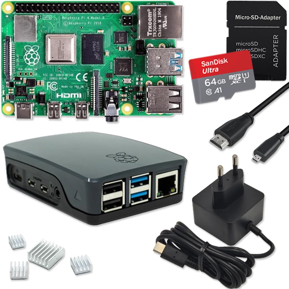🌟 Mega Deal: Raspberry Pi 4 8GB Starter-Set! 🌟 Angebot bei HelloDeals