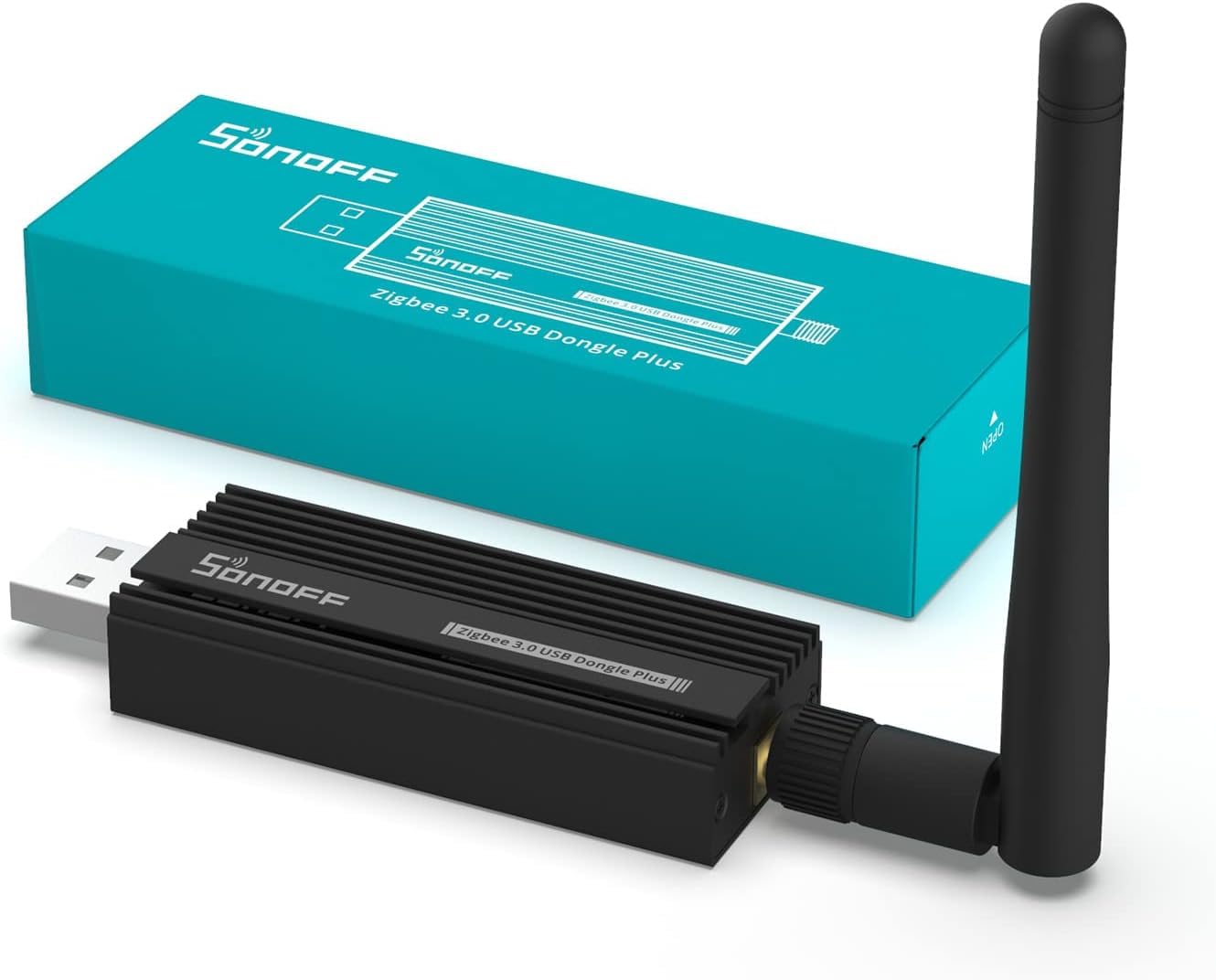 SONOFF Zigbee 3.0 USB Dongle Plus 🌐 Zigbee Gateway TI CC2652P + CP2102N 🚀 Zigbee Hub für ZHA in Home Assistant oder Zigbee2MQTT Angebot bei HelloDeals