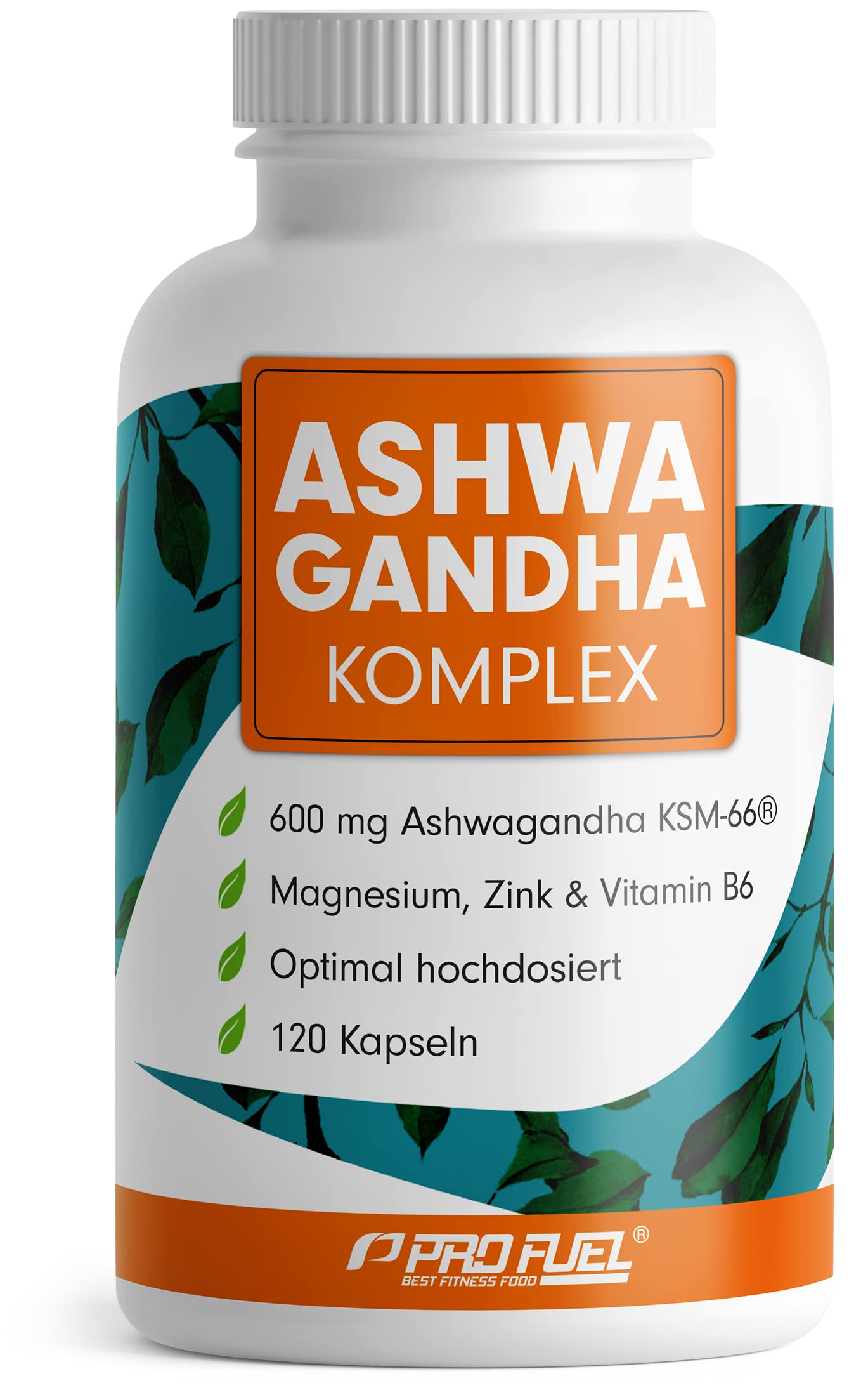 Ashwagandha Kapseln 𝗵𝗼𝗰𝗵𝗱𝗼𝘀𝗶𝗲𝗿𝘁 120x - 600 mg Ashwagandha KSM-66® pro Tag Angebot bei HelloDeals