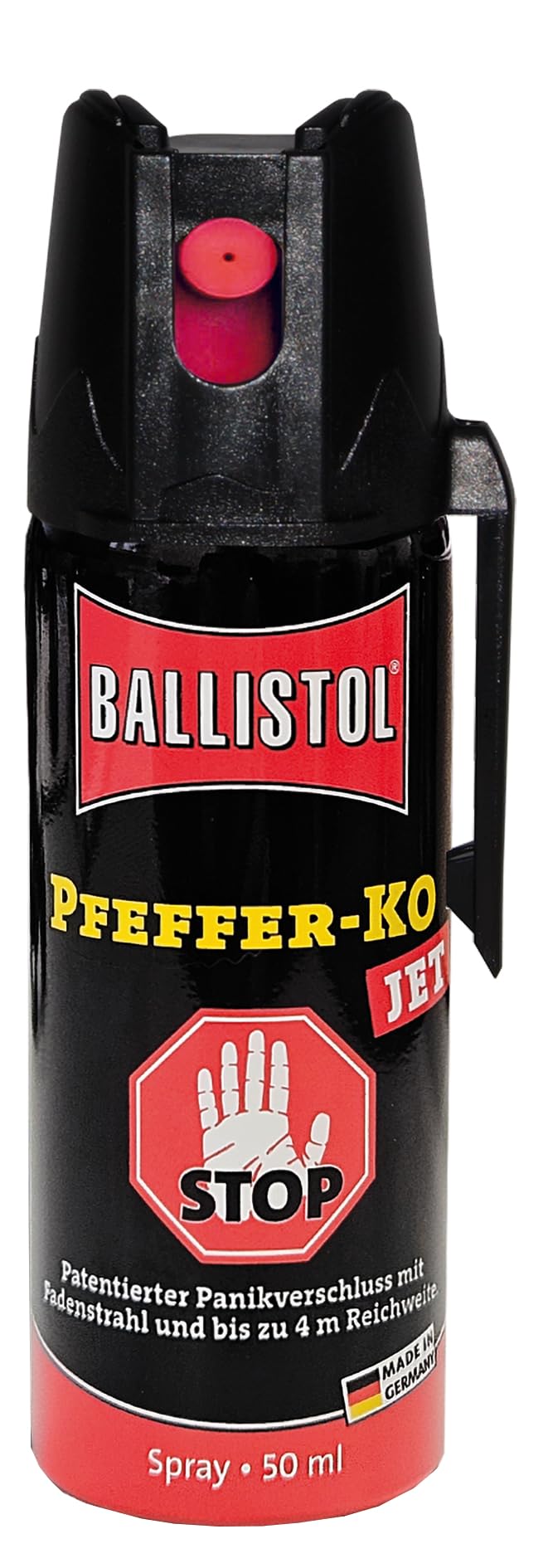 BALLISTOL 24430 Pfeffer-KO Jet 50ml Spray 🌶️ - Verteidigungsspray gegen Tiere Angebot bei HelloDeals