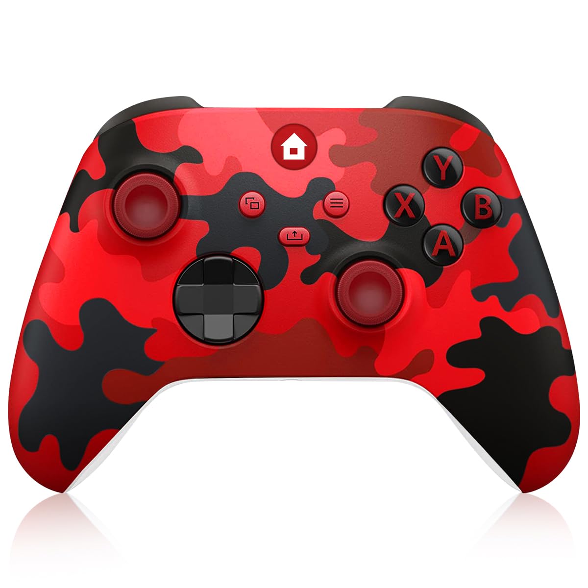 🎮 Xbox Controller Wireless für Xbox One, Xbox Series X/S, Xbox One X/S, Camo Rot Angebot bei HelloDeals