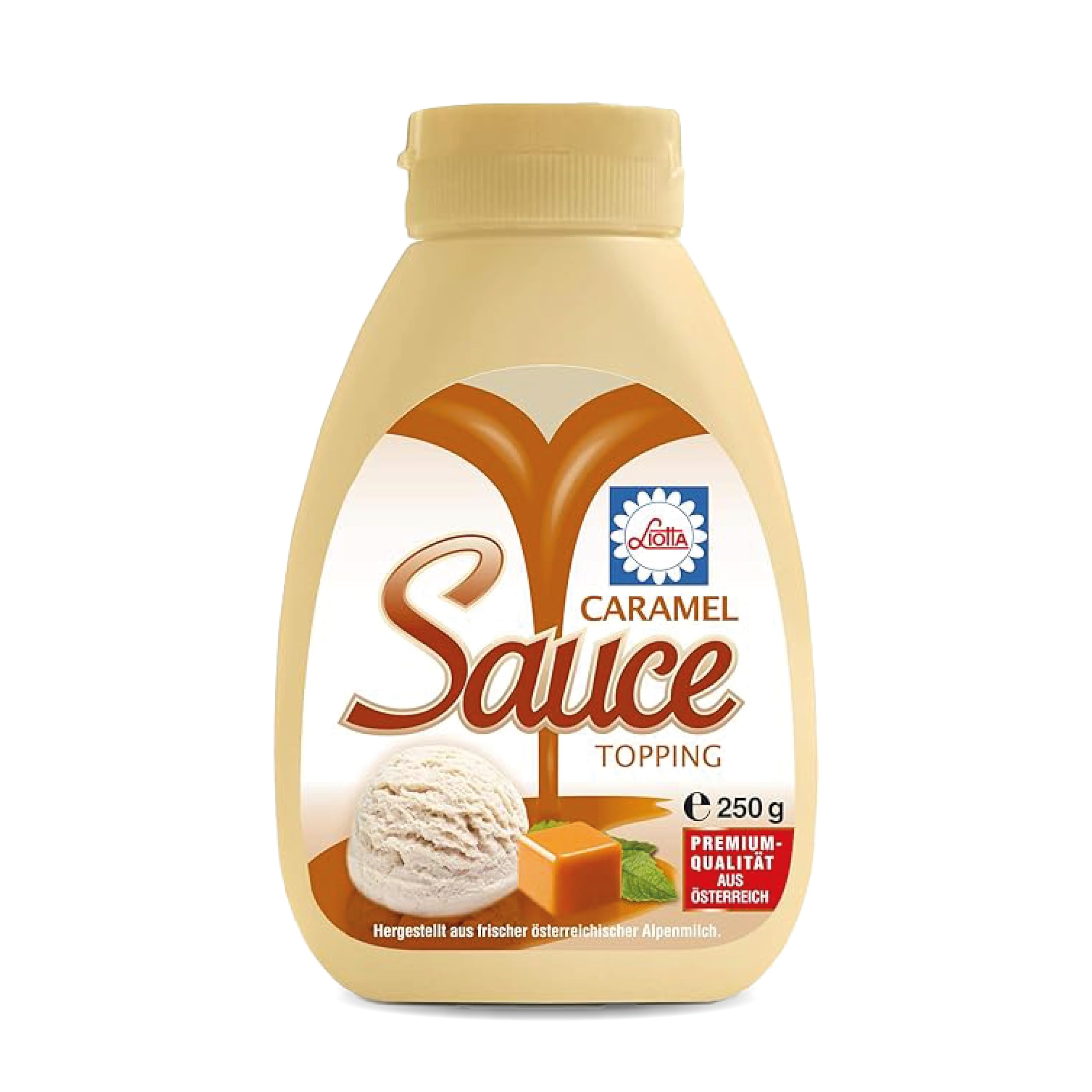Liotta Karamell Dessert Sauce 250g 🍮🍨 - Sirup, Topping, Fruchtsauce Angebot bei HelloDeals